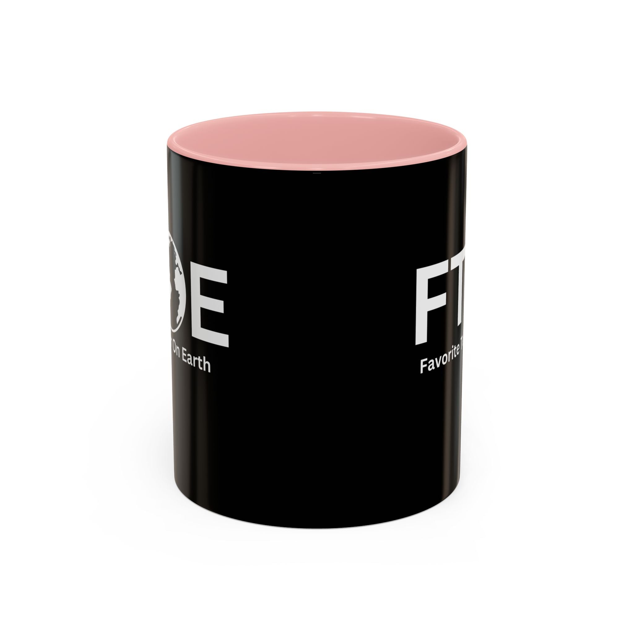 Favorite Teacher On Earth (FTOE) Accent Coffee Mug (11oz, 15oz)