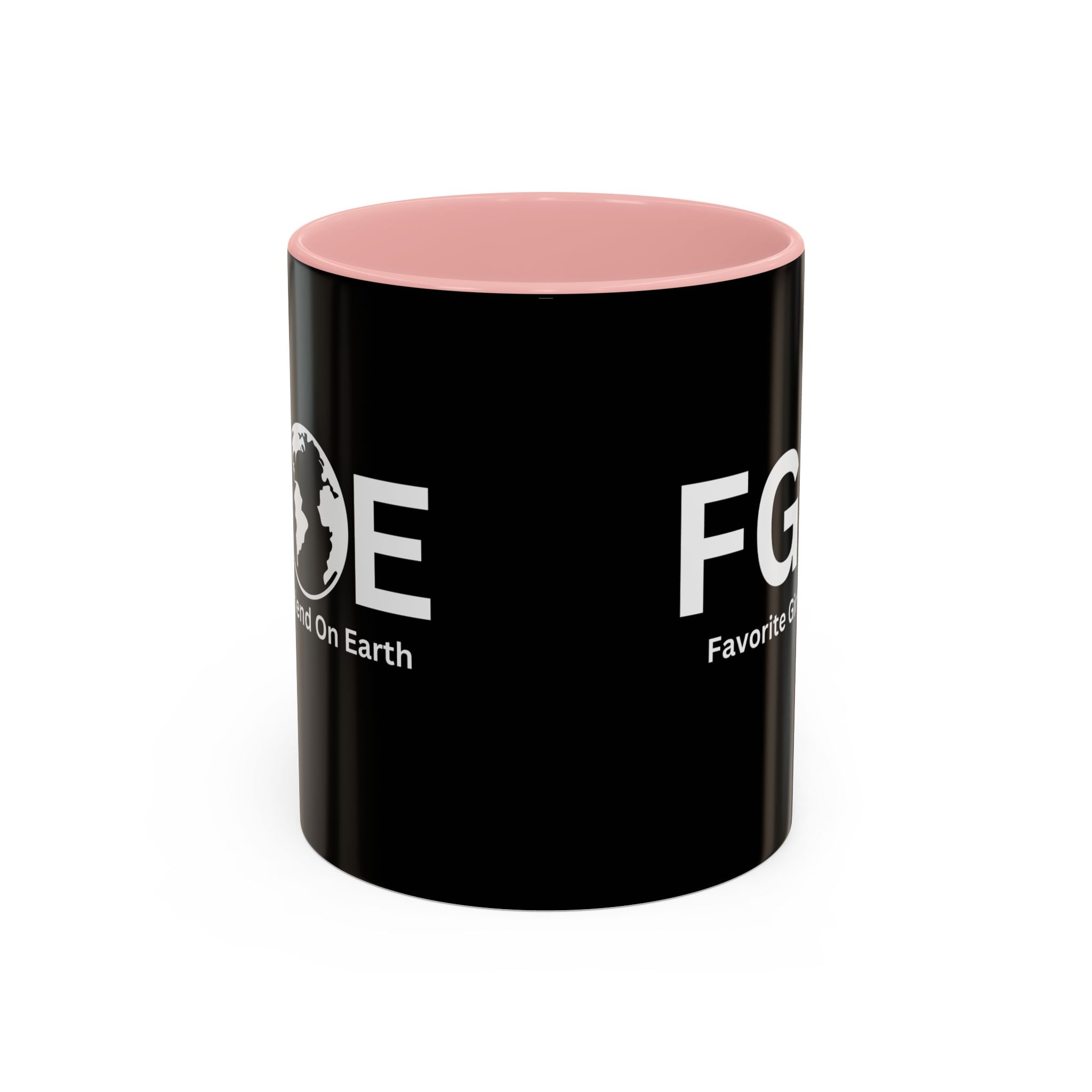 Favorite Girlfriend On Earth (FGOE) Accent Coffee Mug (11oz, 15oz)