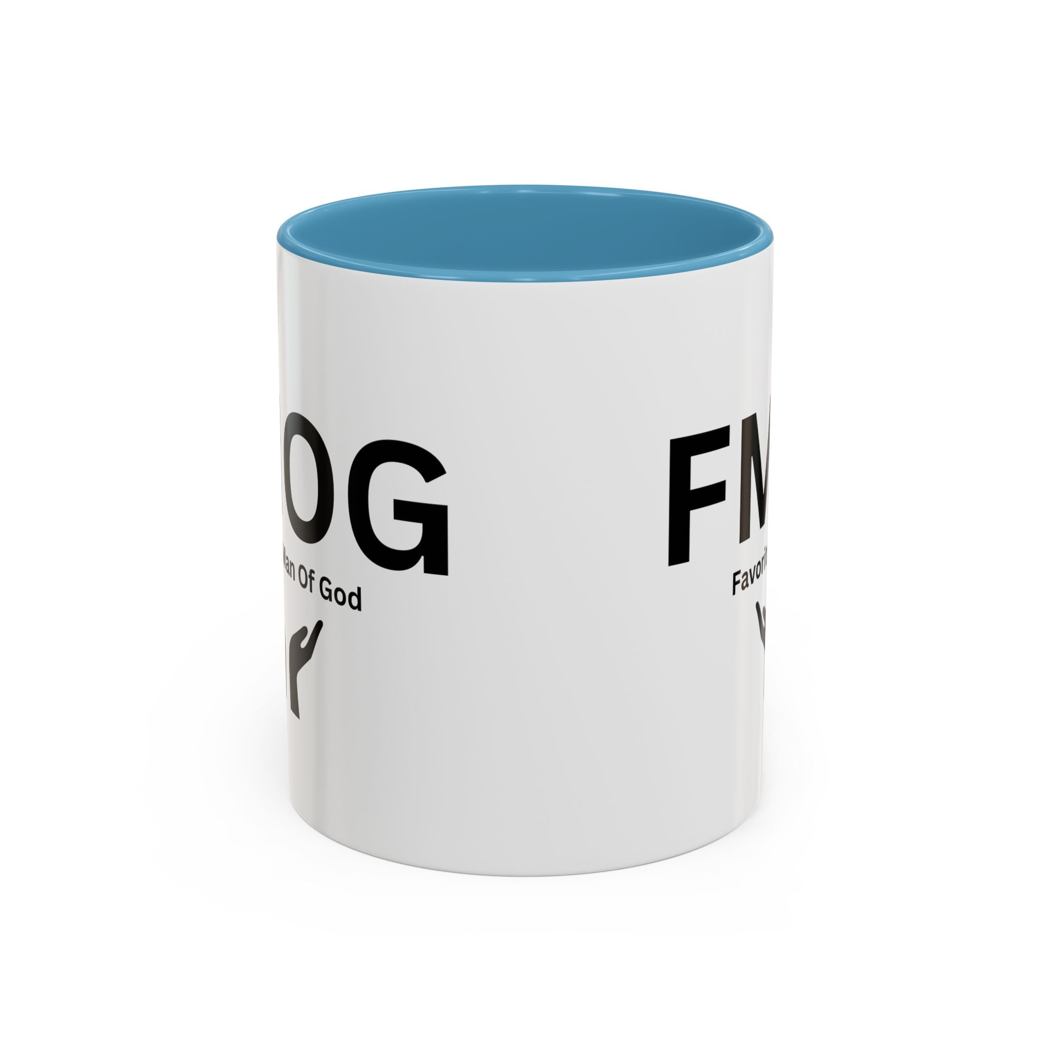 Favorite Man of God (FMOG) Accent Coffee Mug (11oz, 15oz)