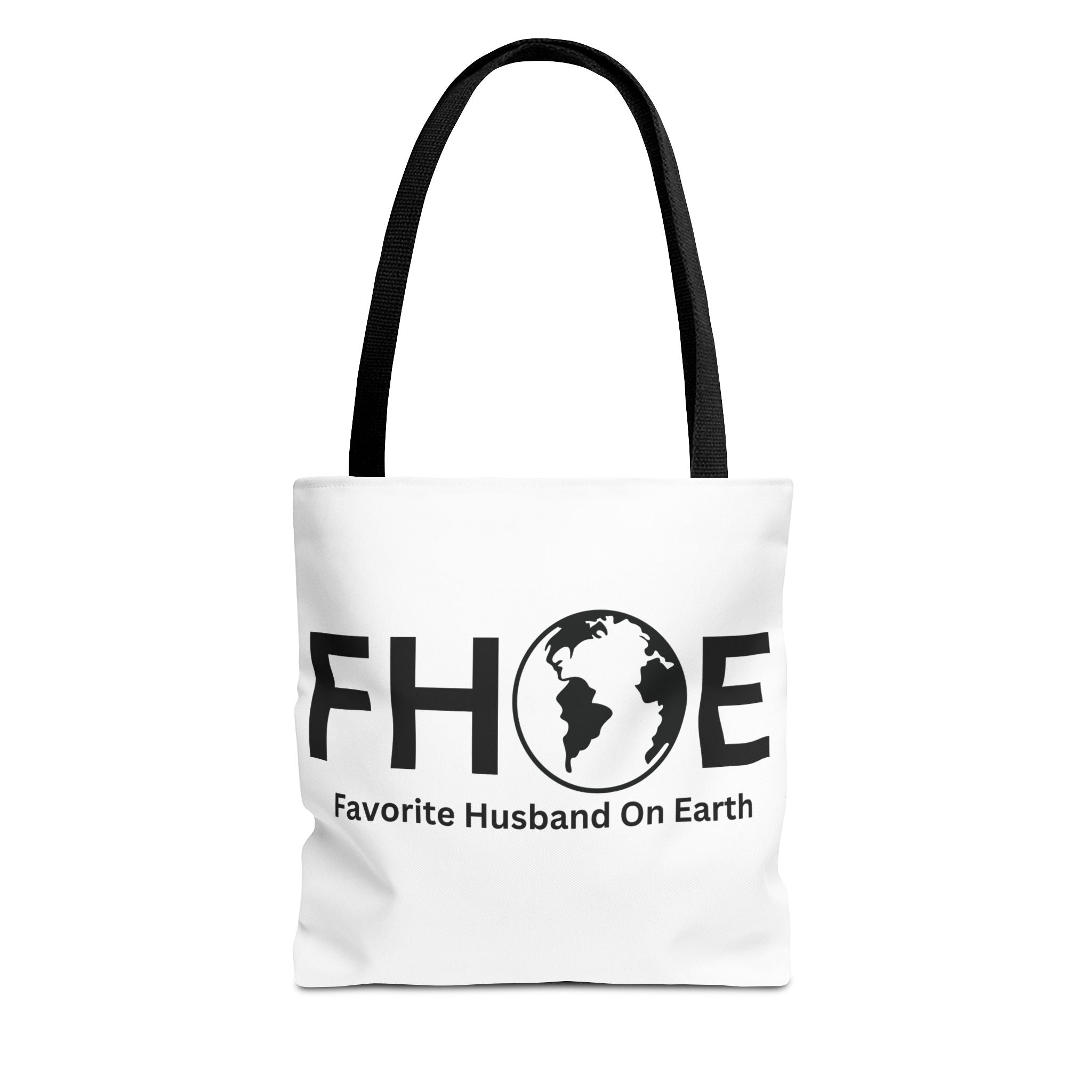 Favorite Husband On Earth (FHOE) Tote Bag - Custom Printed Stylish and Functional Tote
