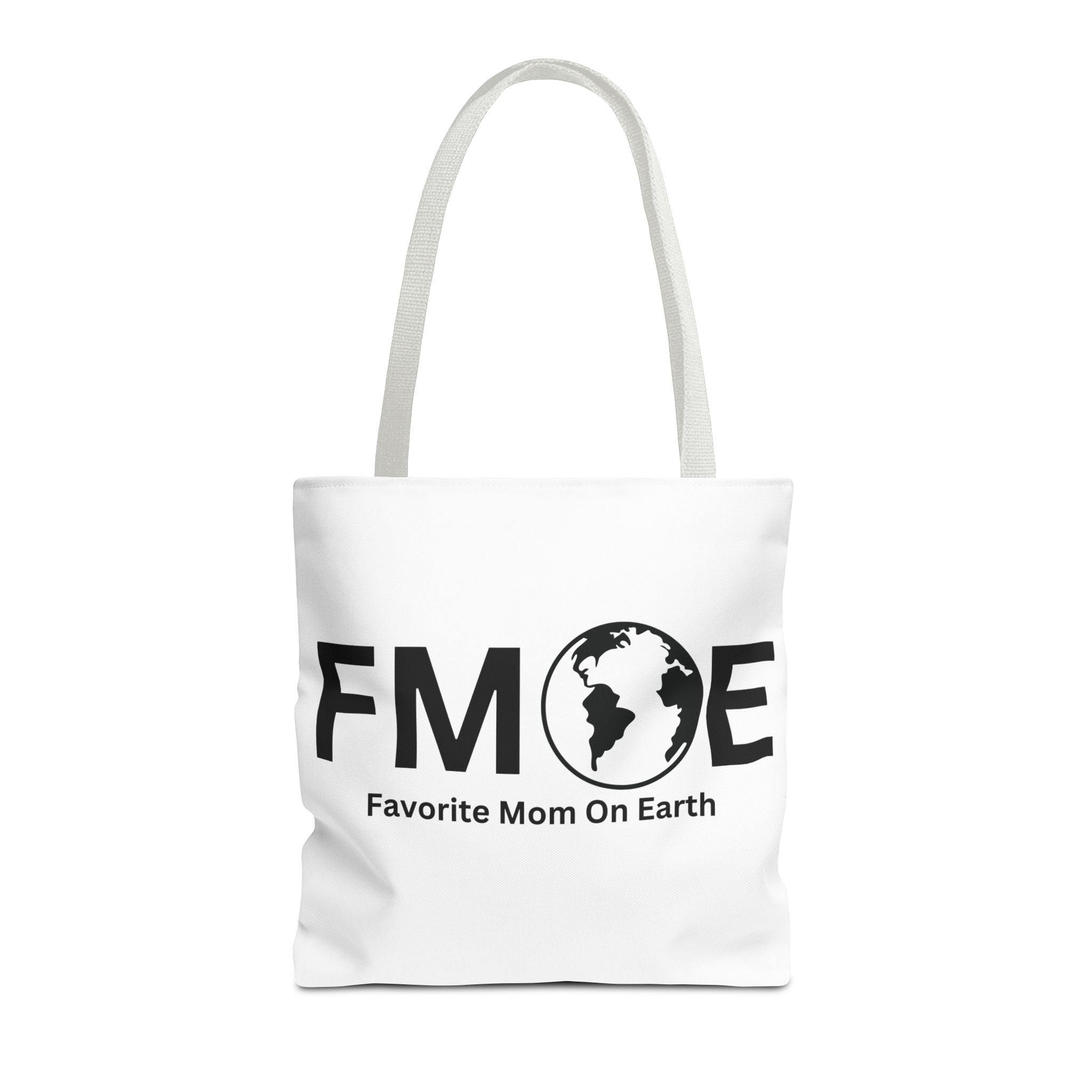 Favorite Mom On Earth (FMOE) Tote Bag- Custom Printed Stylish and Functional Tote
