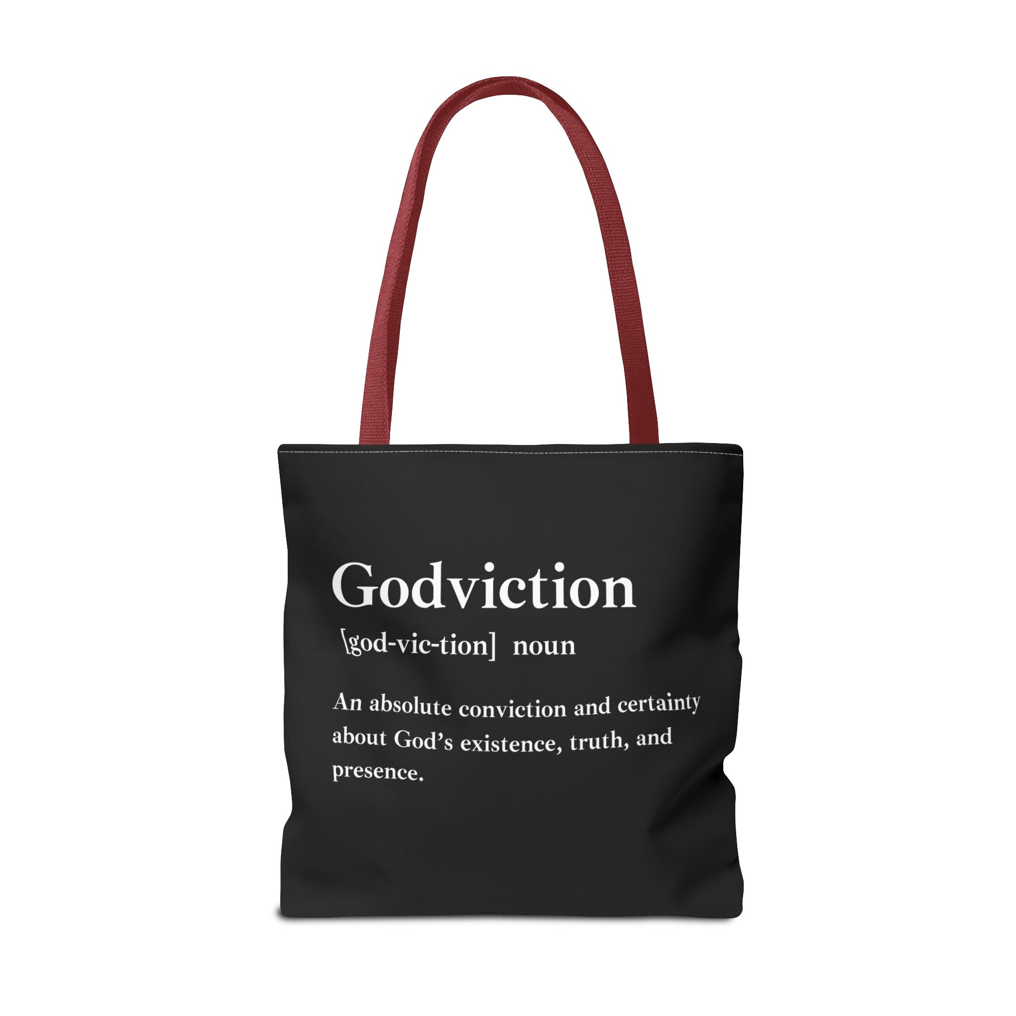 Godviction Tote Bag - Custom Printed Stylish and Functional Tote