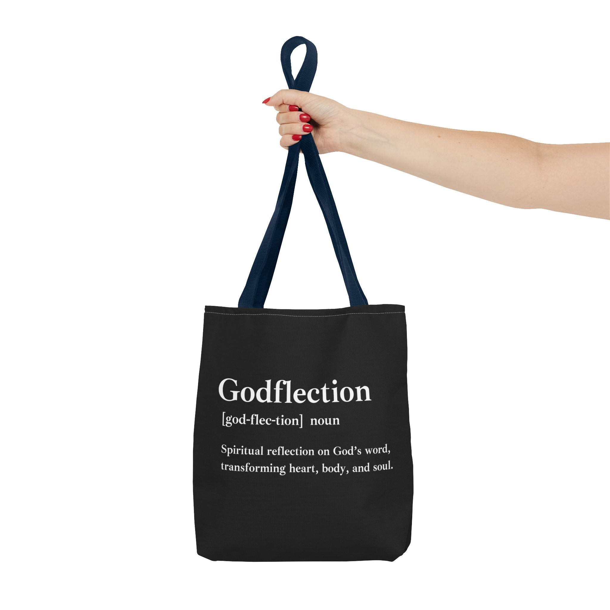 Godflection Tote Bag - Custom Printed Stylish and Functional Tote