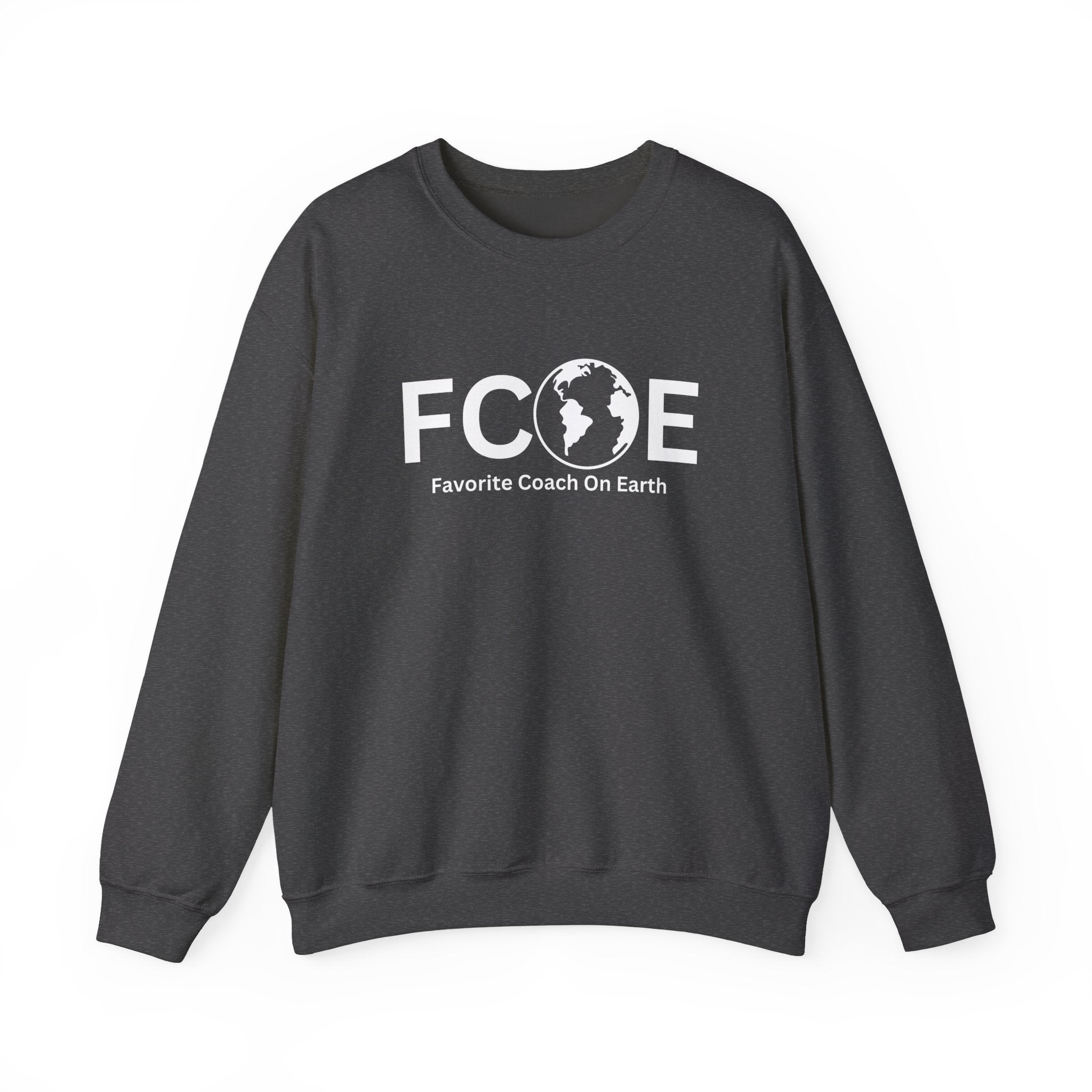 Favorite Coach On Earth (FCOE) Crewneck Sweatshirt – Cozy & Durable