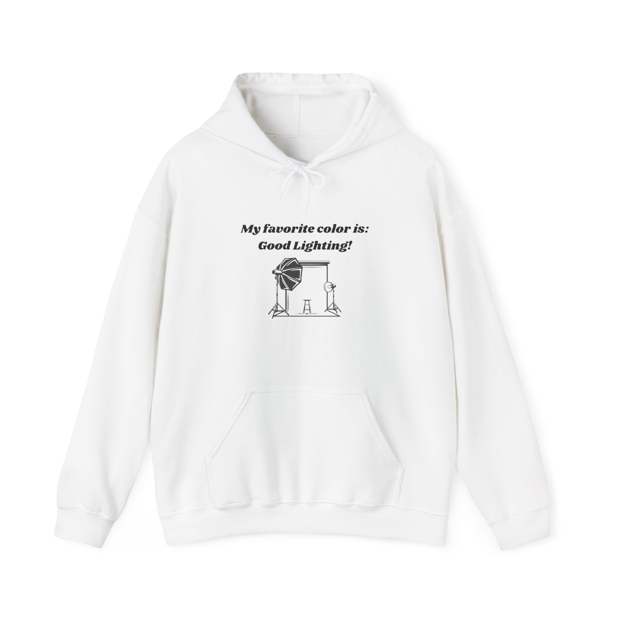 My Favorite Color Is Good Lighting! Hoodie – Unisex Heavy Blend™ Pullover