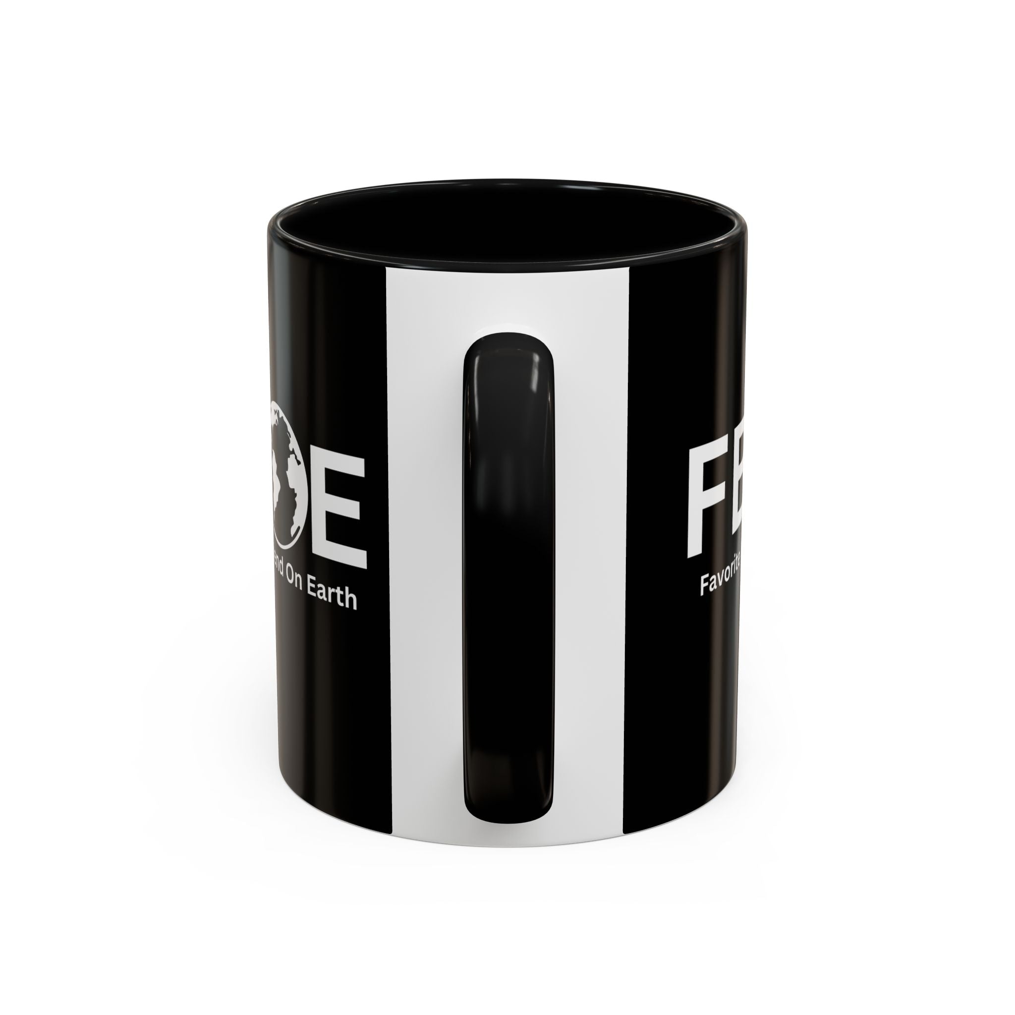 Favorite Boyfriend On Earth (FBOE) Accent Coffee Mug (11oz, 15oz)