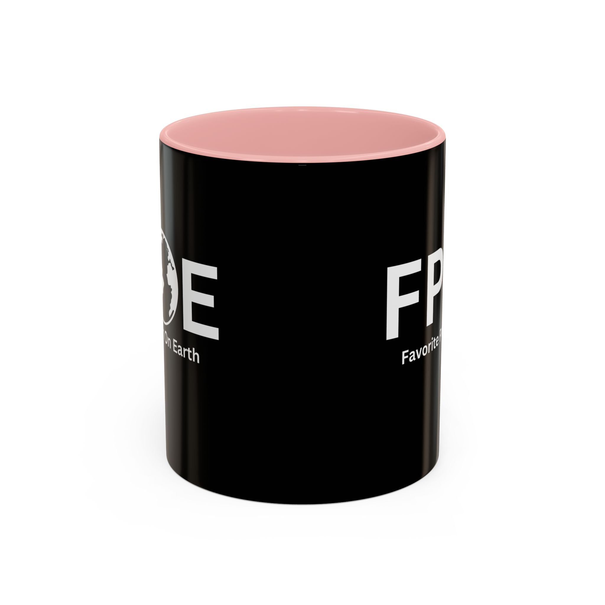 Favorite Person On Earth (FPOE) Accent Coffee Mug (11oz, 15oz)