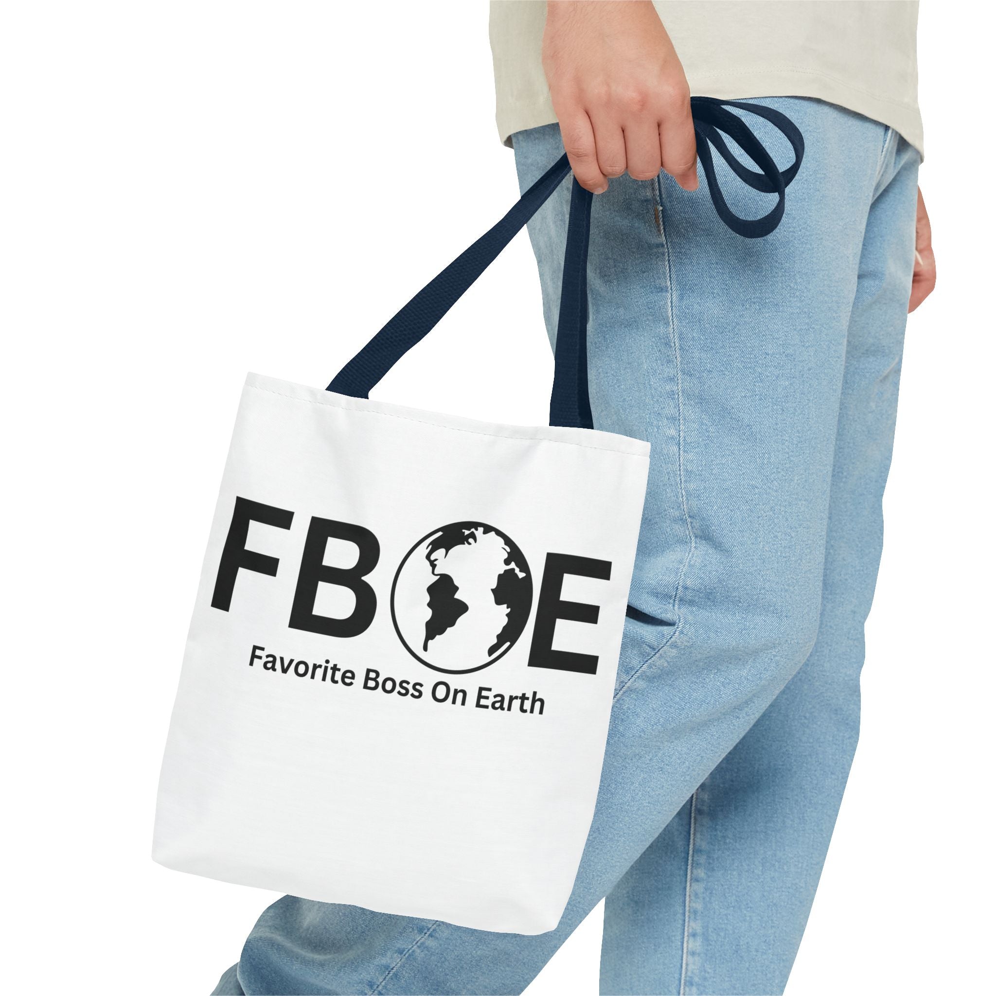 Favorite Boss On Earth (FBOE) Tote Bag - Custom Printed Stylish and Functional Tote