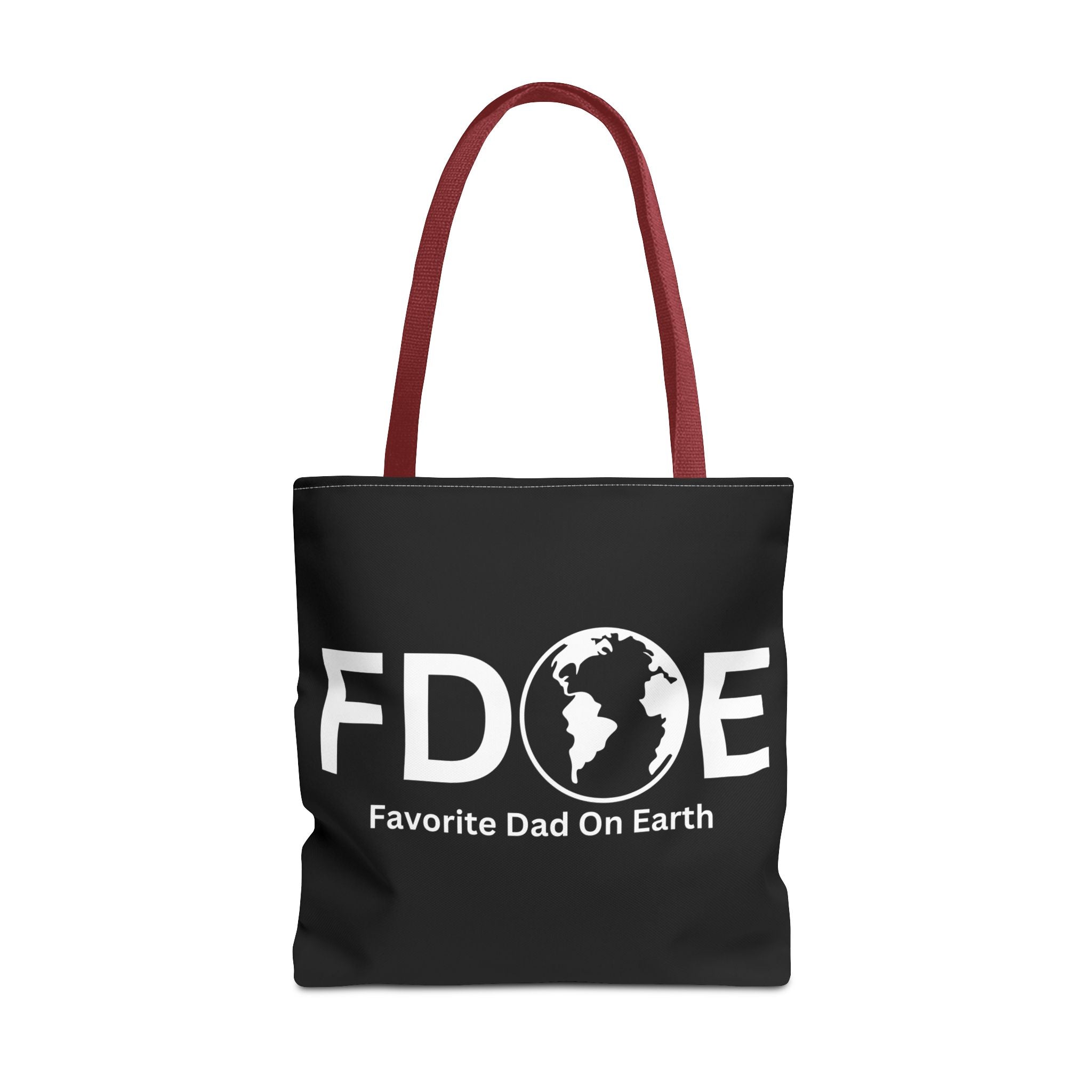 Favorite Dad On Earth (FDOE) Tote Bag- Custom Printed Stylish and Functional Tote