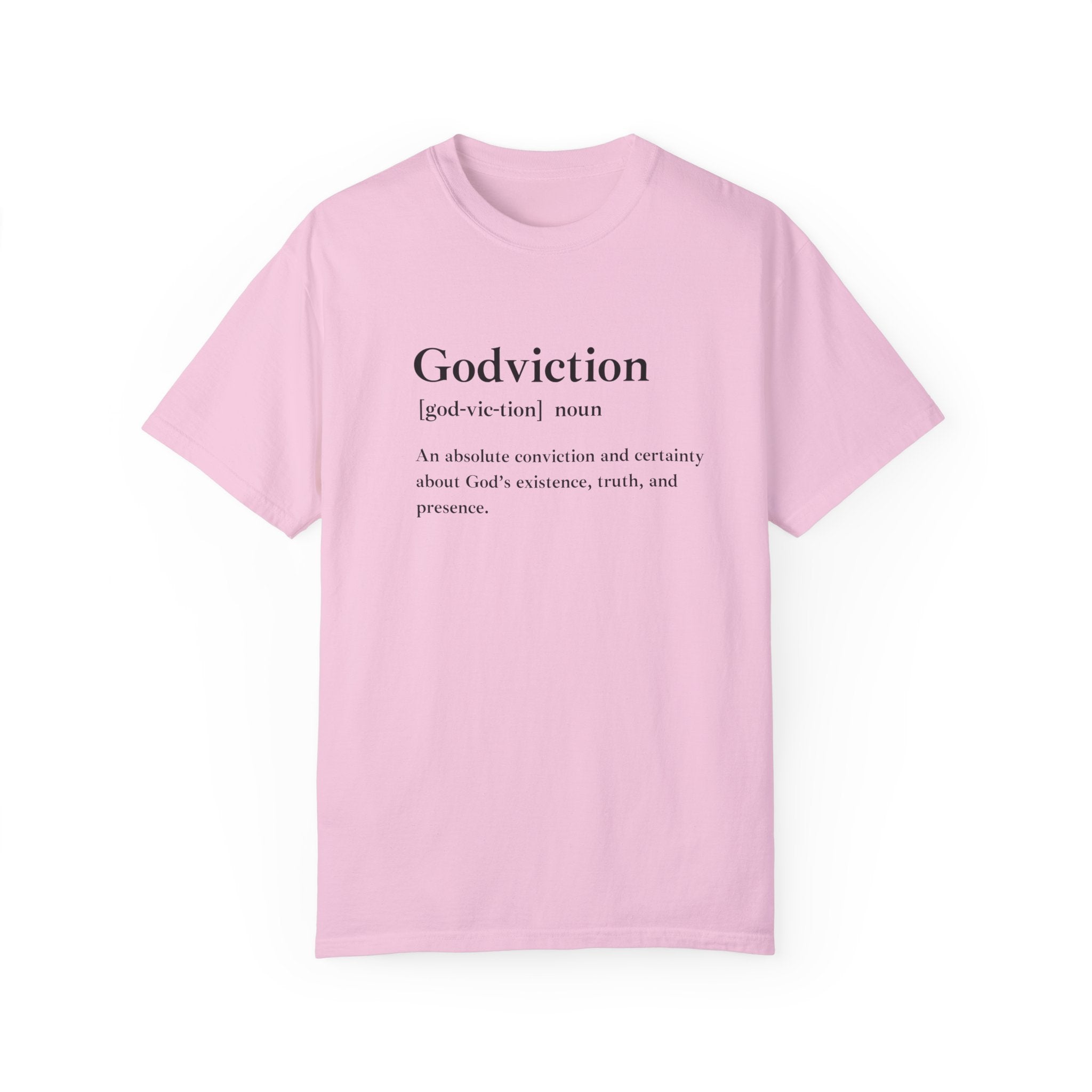 Godviction Unisex Garment-Dyed T-Shirt – Comfort Colors 1717