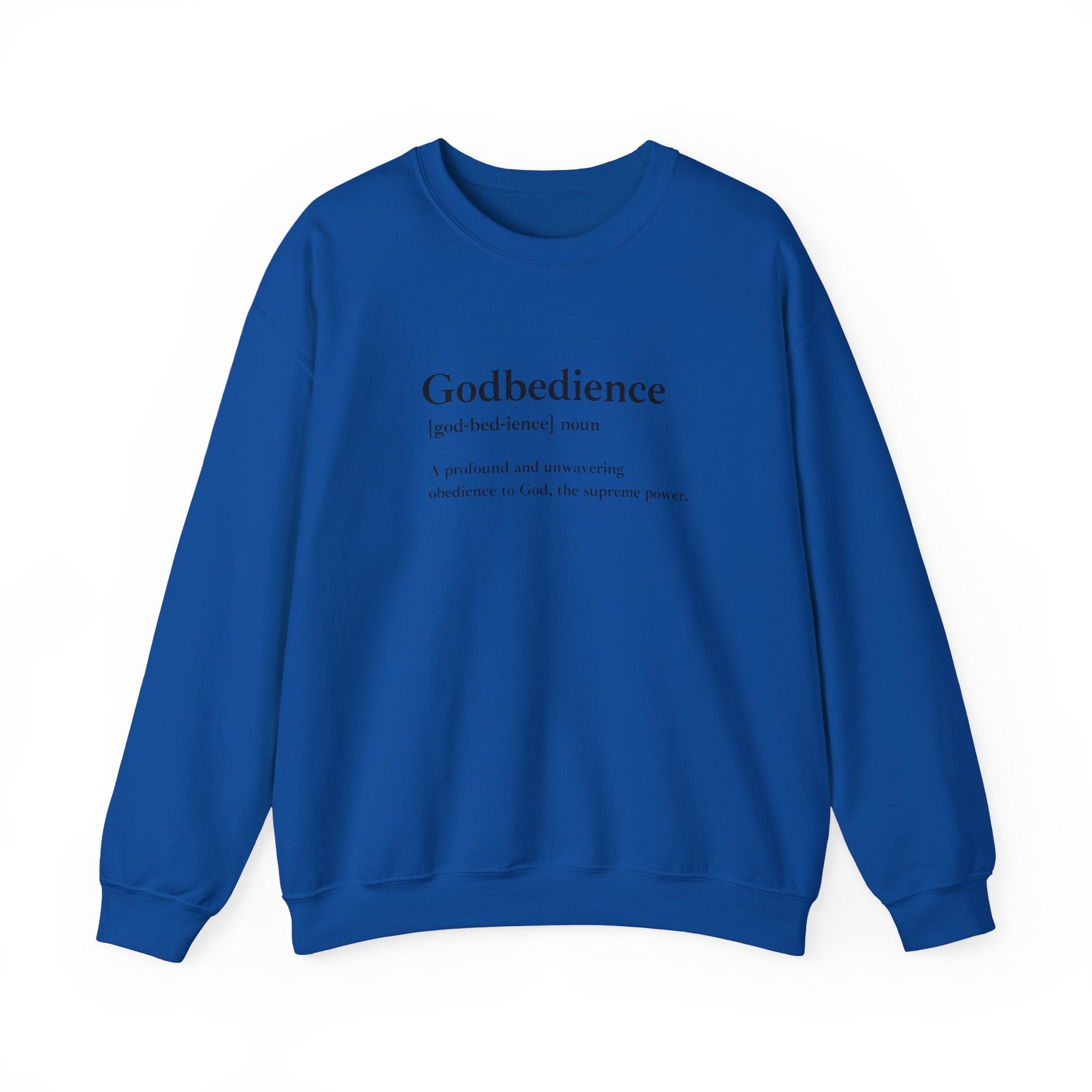 Godbedience Unisex Heavy Blend™ Crewneck Sweatshirt