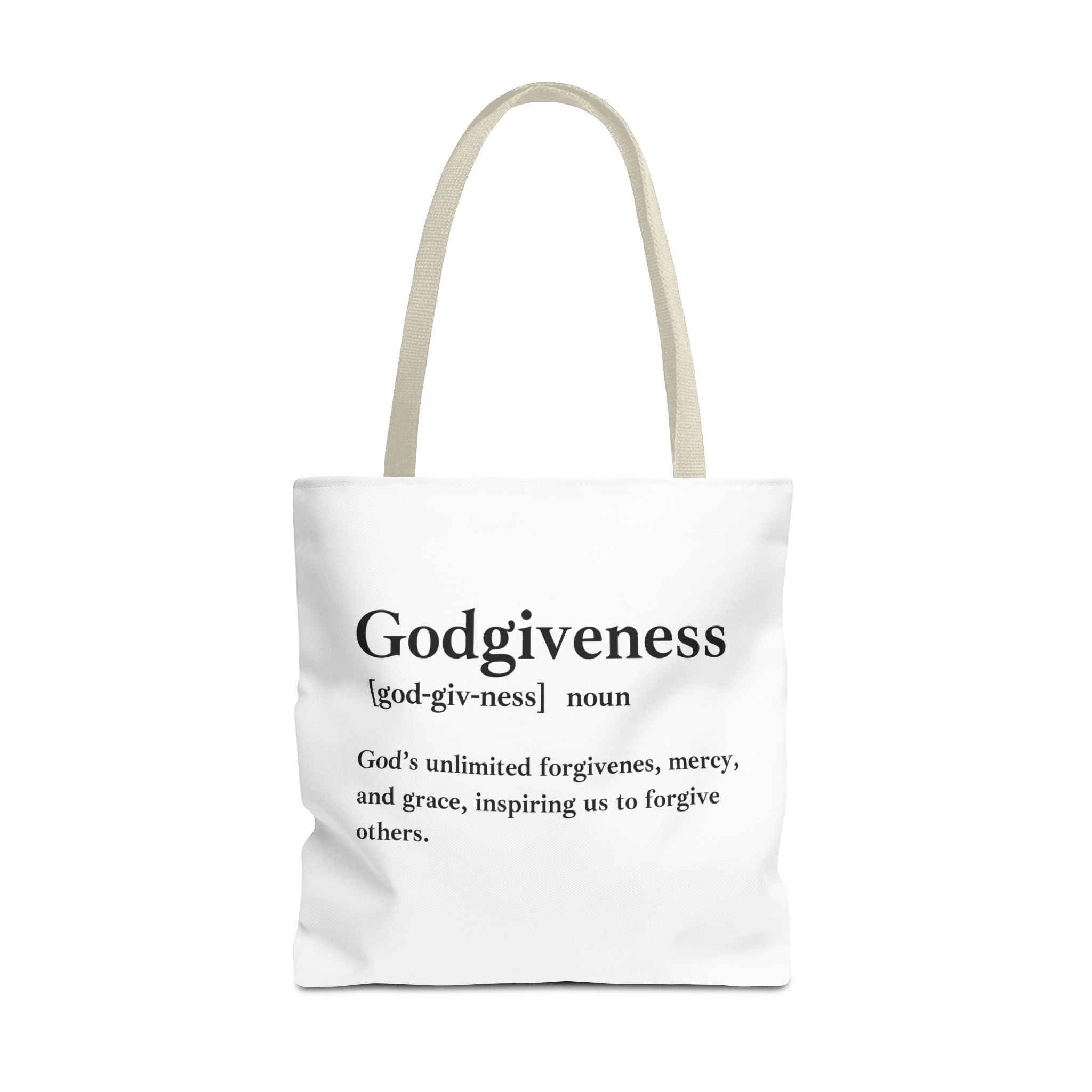 Godgiveness Tote Bag - Custom Printed Stylish and Functional Tote
