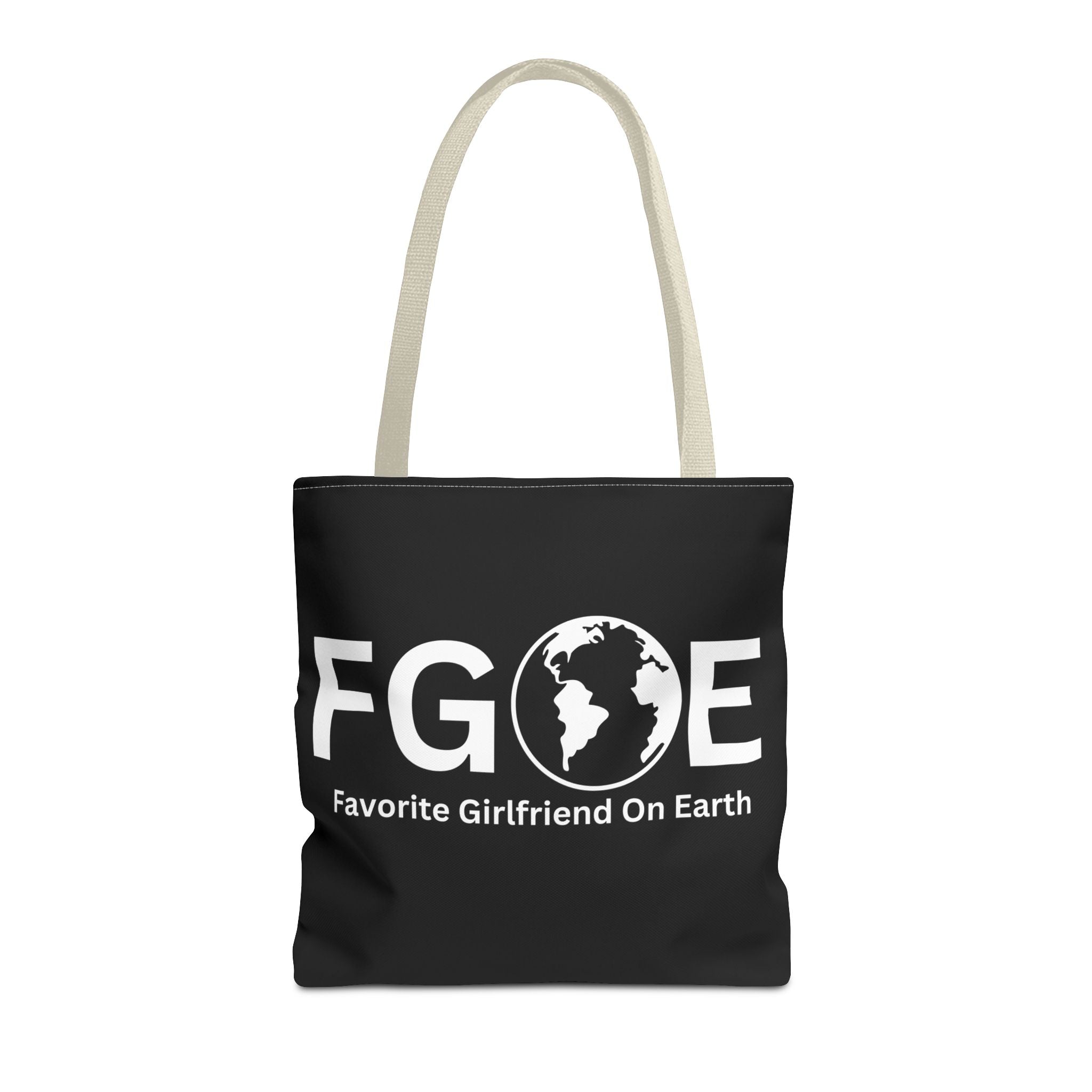 Favorite Girlfriend On Earth (FGOE) Tote Bag - Custom Printed Stylish and Functional Tote