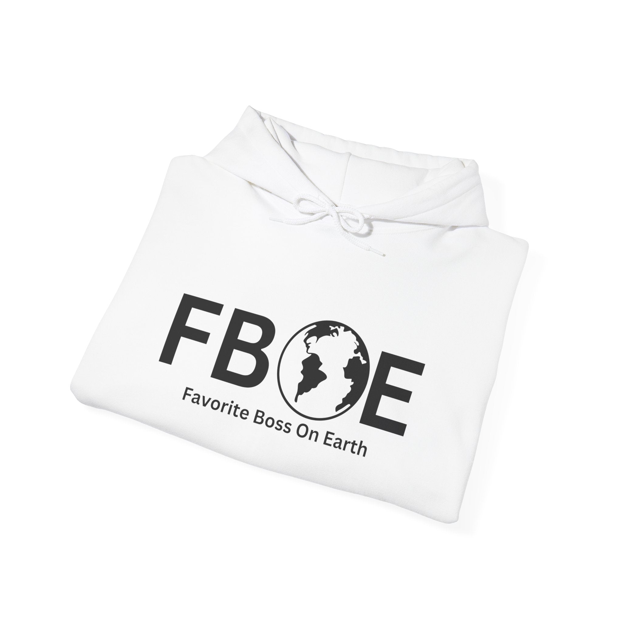 Favorite Boss On Earth (FBOE) Hooded Sweatshirt - Cozy and Stylish Gift for Leaders