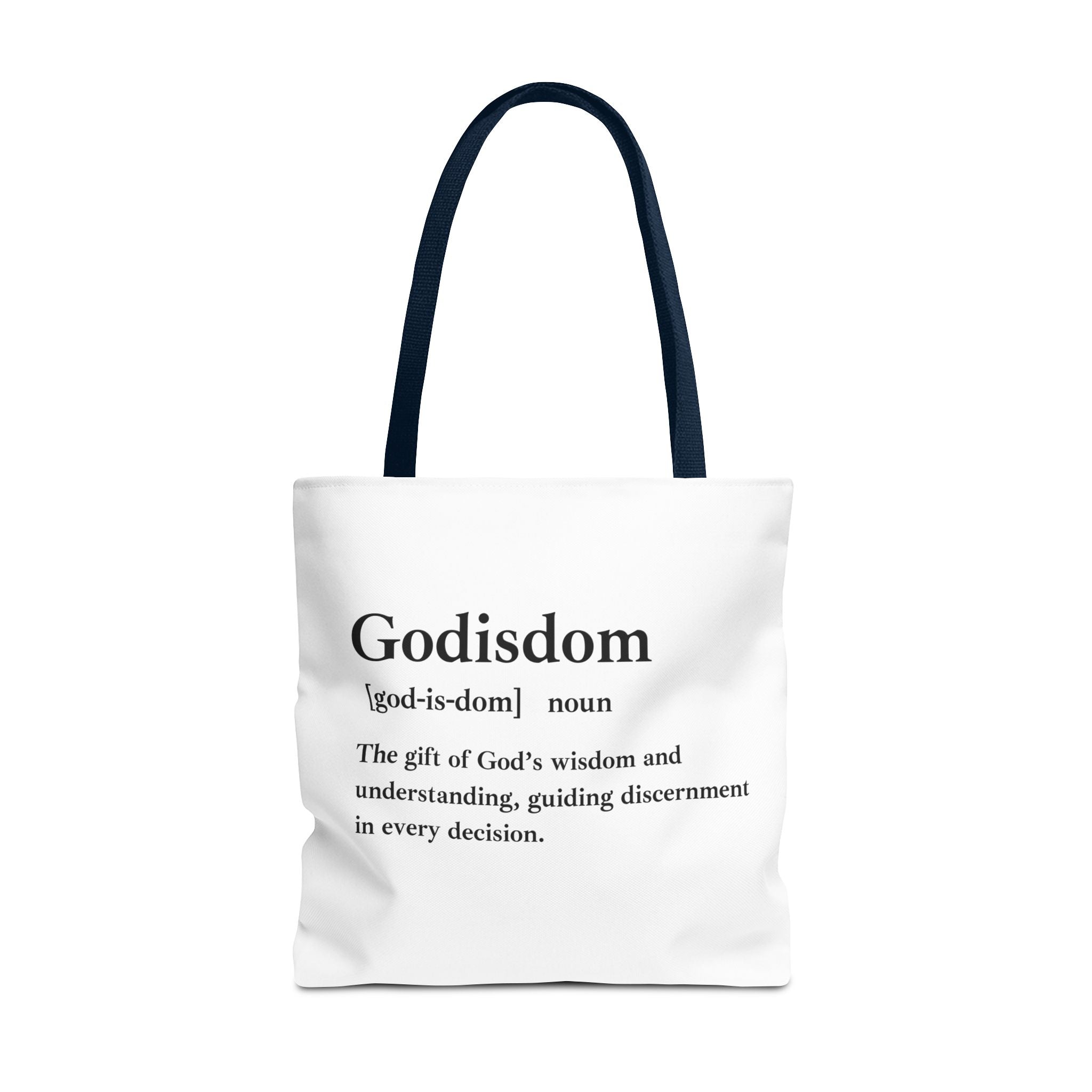 Godisdom Tote Bag - Custom Printed Stylish and Functional Tote