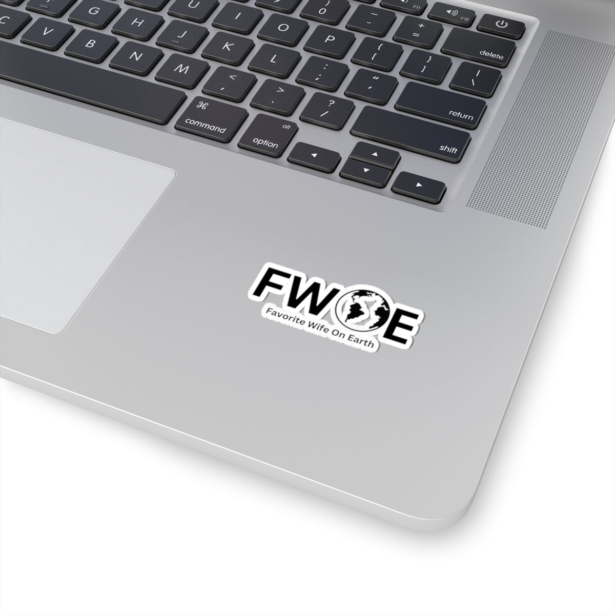 Favorite Wife On Earth (FWOE) Kiss-Cut Stickers - Custom Vinyl Stickers for Creative Decor