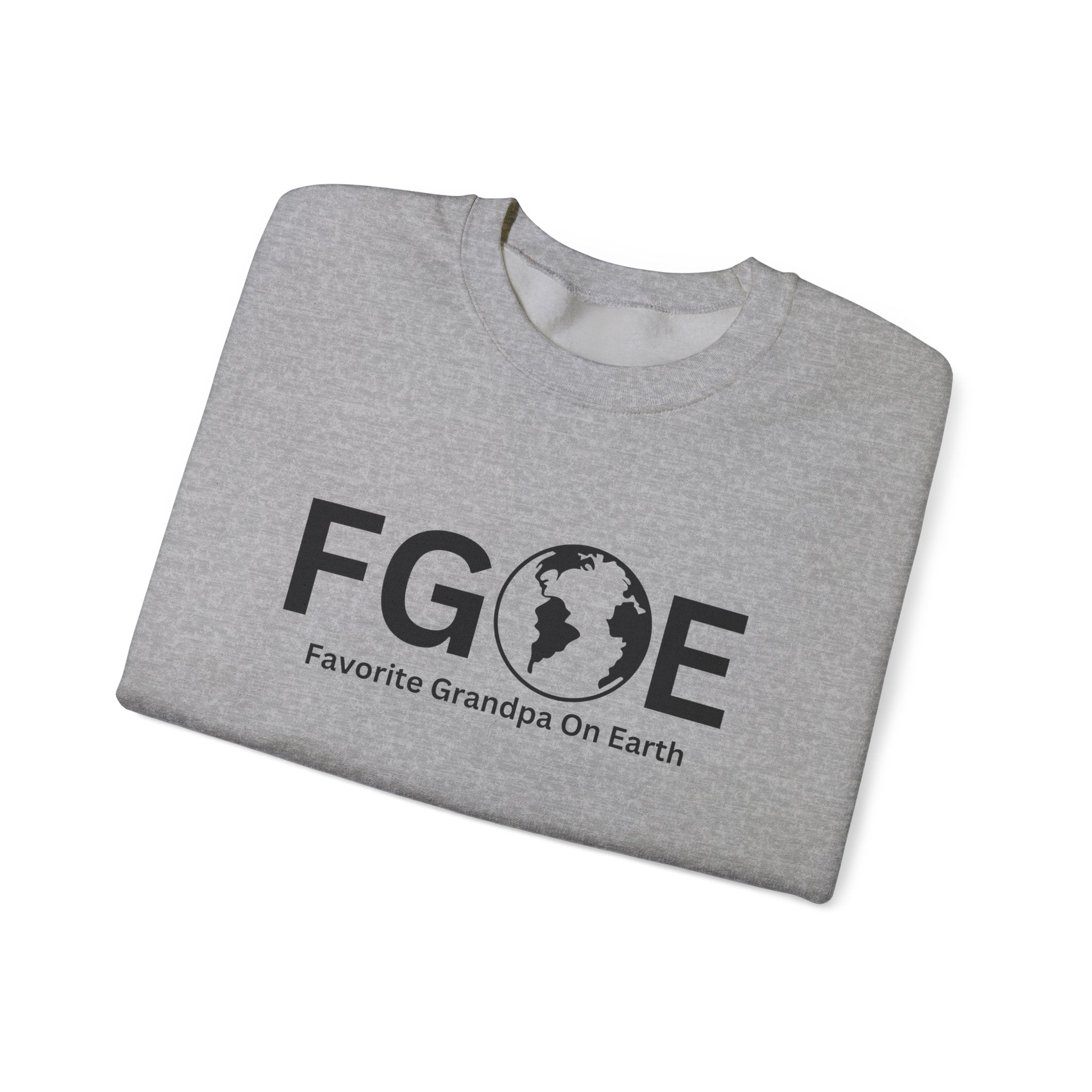 Favorite Grandpa On Earth (FGOE) Unisex Heavy Blend™ Crewneck Sweatshirt
