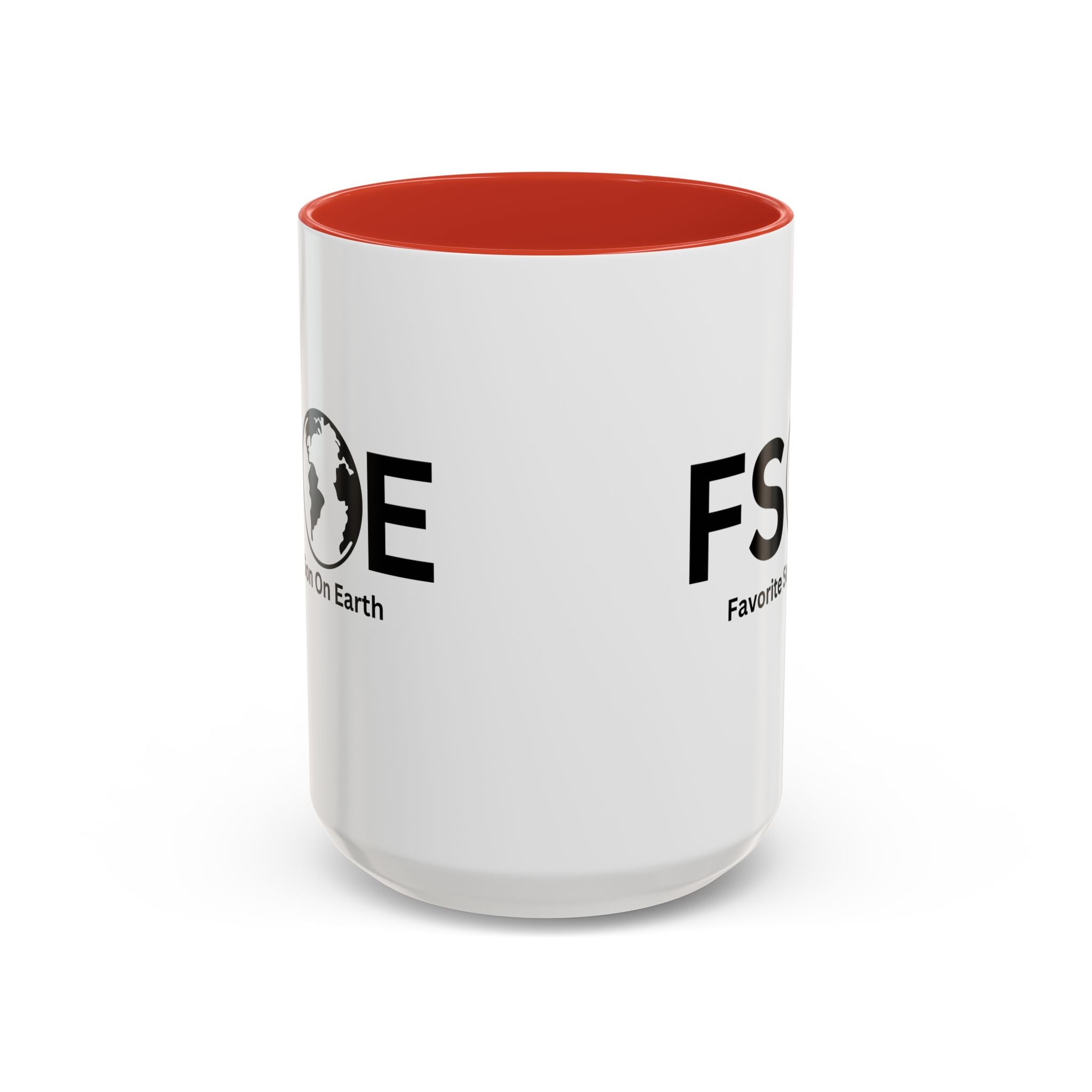 Favorite Son On Earth (FSOE) Accent Coffee Mug (11oz, 15oz)
