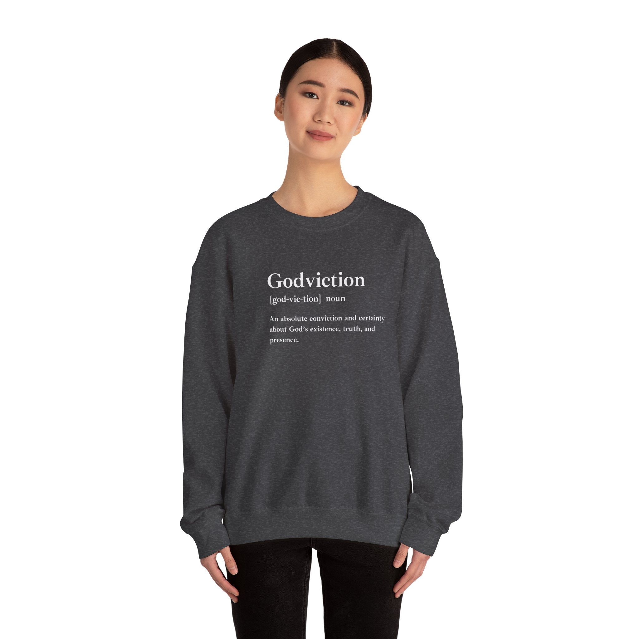 Godviction Unisex Heavy Blend™ Crewneck Sweatshirt