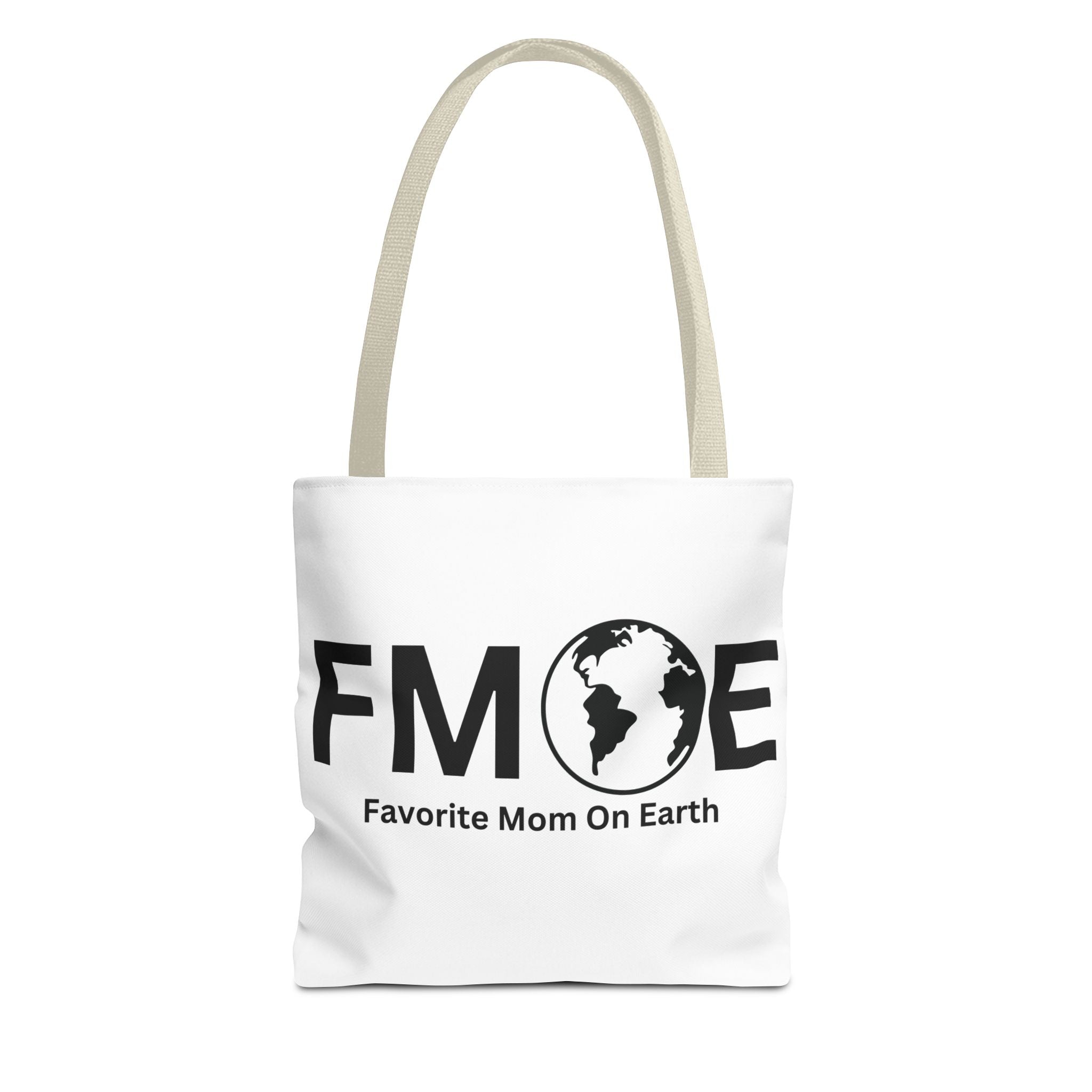 Favorite Mom On Earth (FMOE) Tote Bag- Custom Printed Stylish and Functional Tote