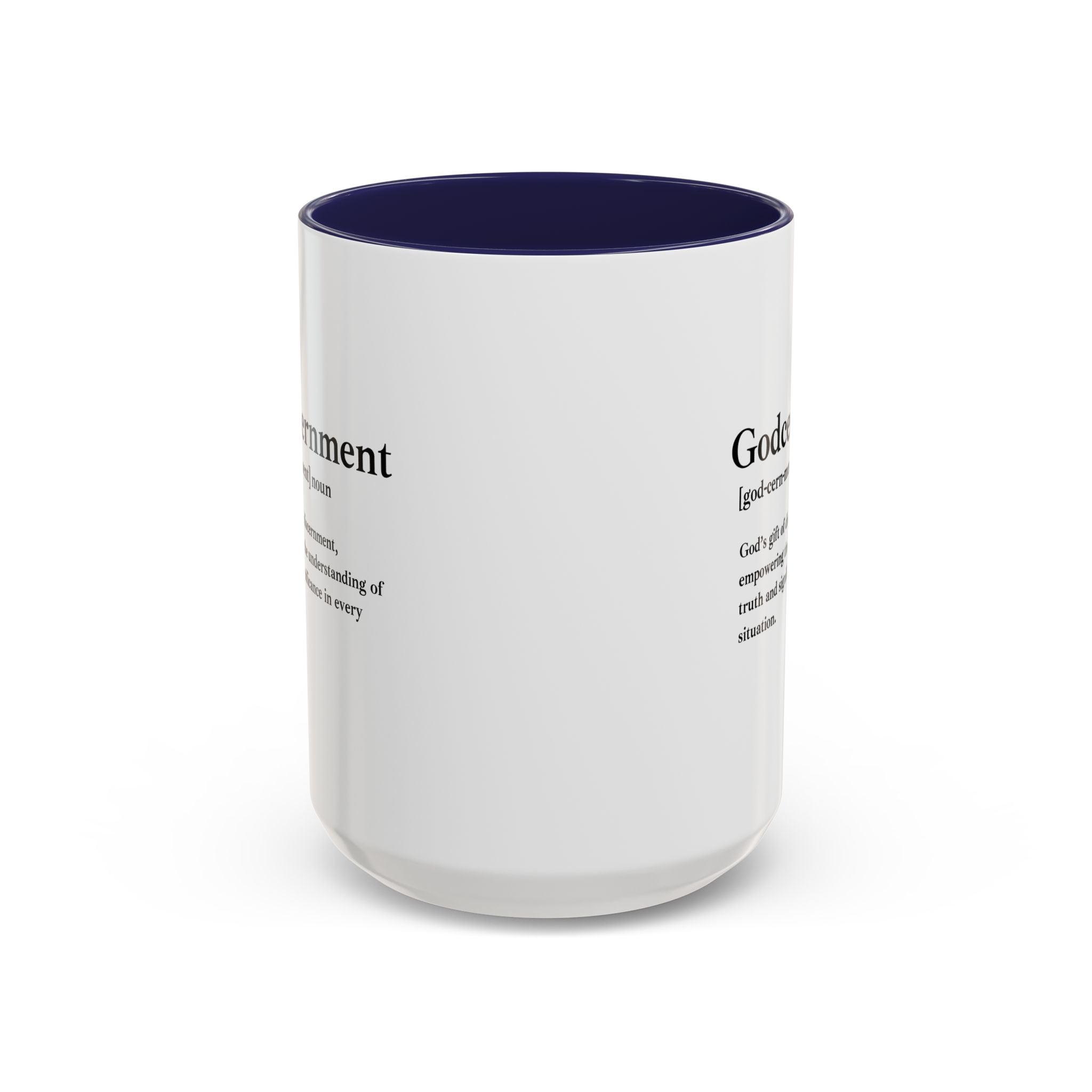 Godcernment Accent Coffee Mug (11oz, 15oz)