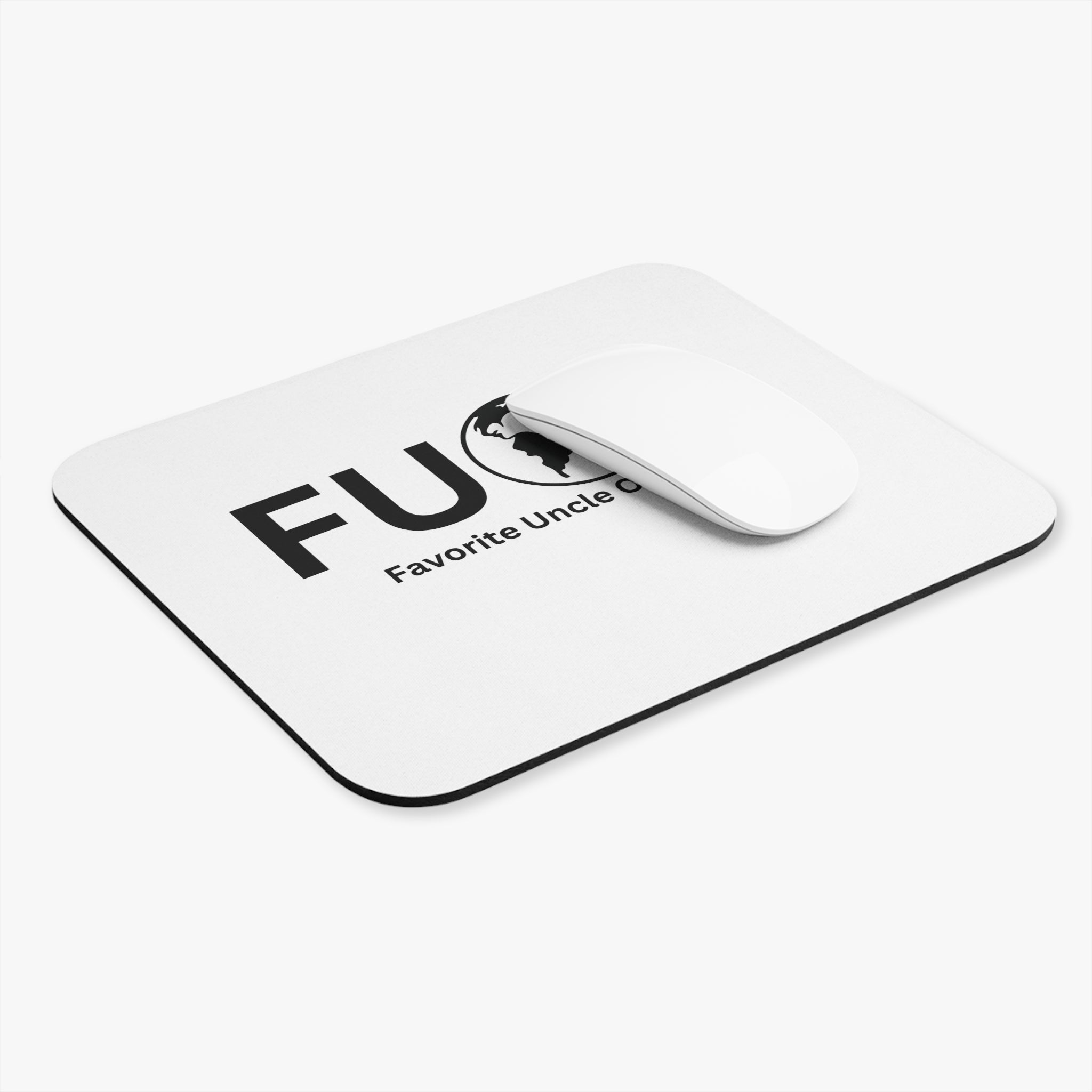 Favorite Uncle On Earth (FUOE) Mouse Pad - Custom Personalized Gaming and Office Mouse Pad