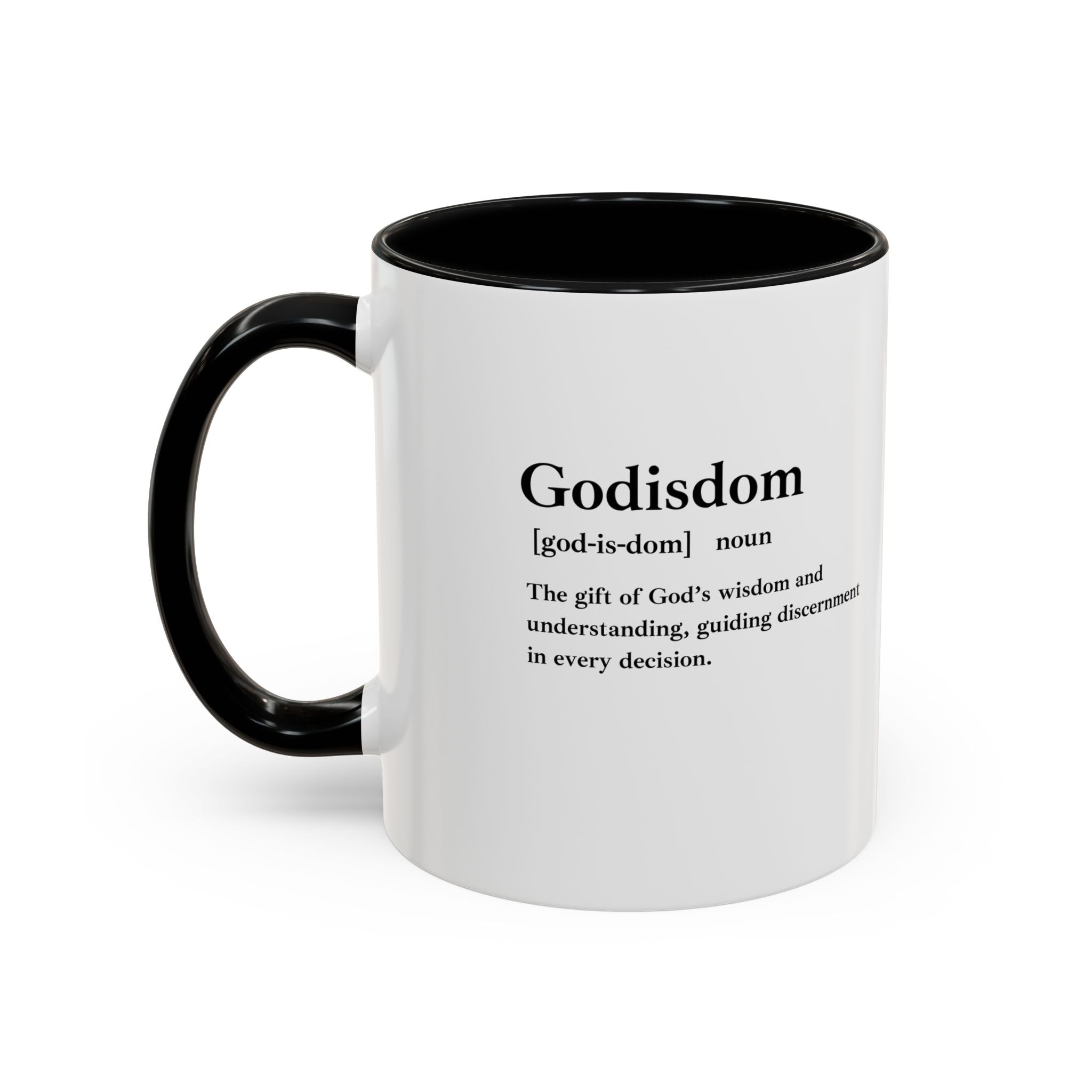 Godisdom Accent Coffee Mug (11oz, 15oz)
