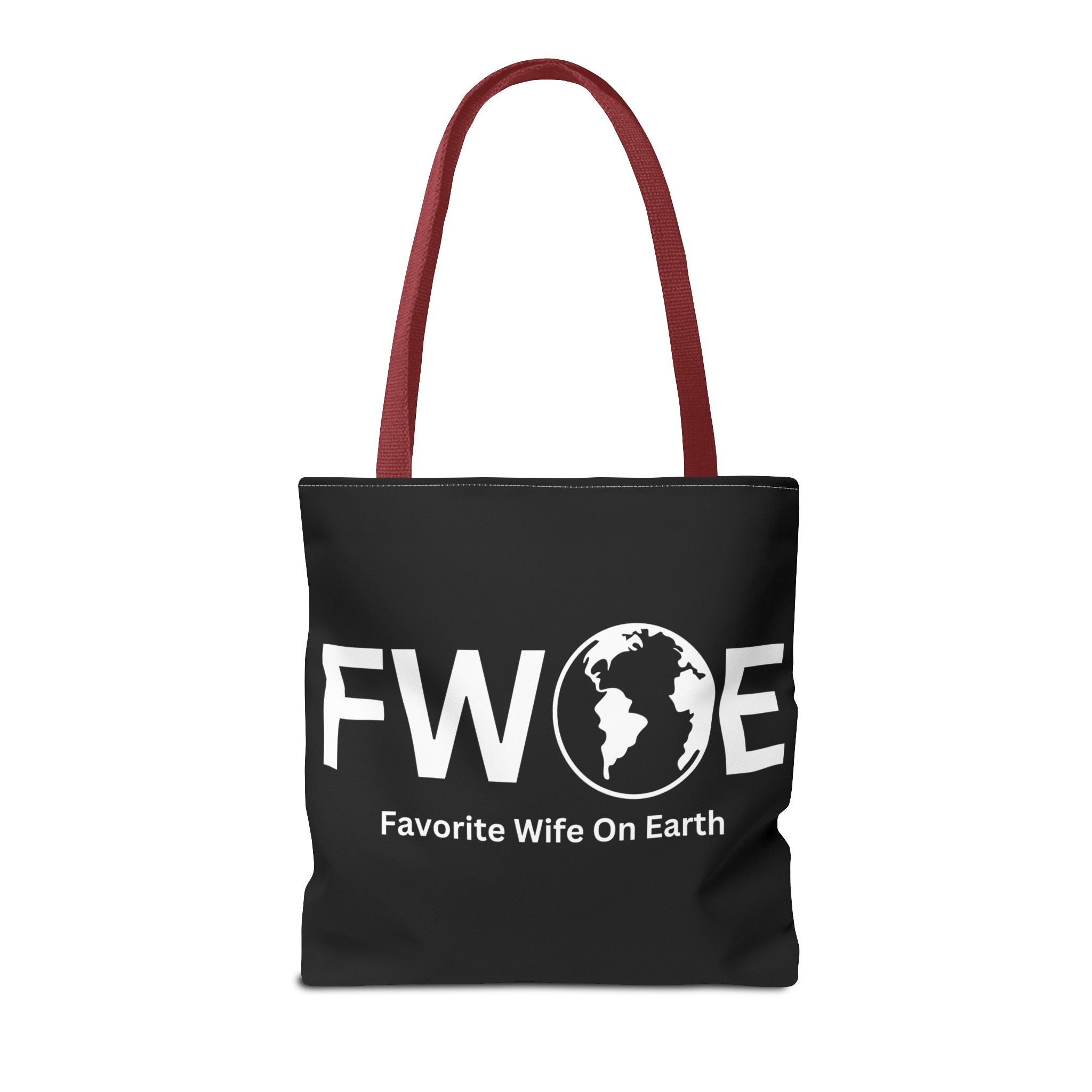 Favorite Wife On Earth (FWOE) Tote Bag - Custom Printed Stylish and Functional Tote