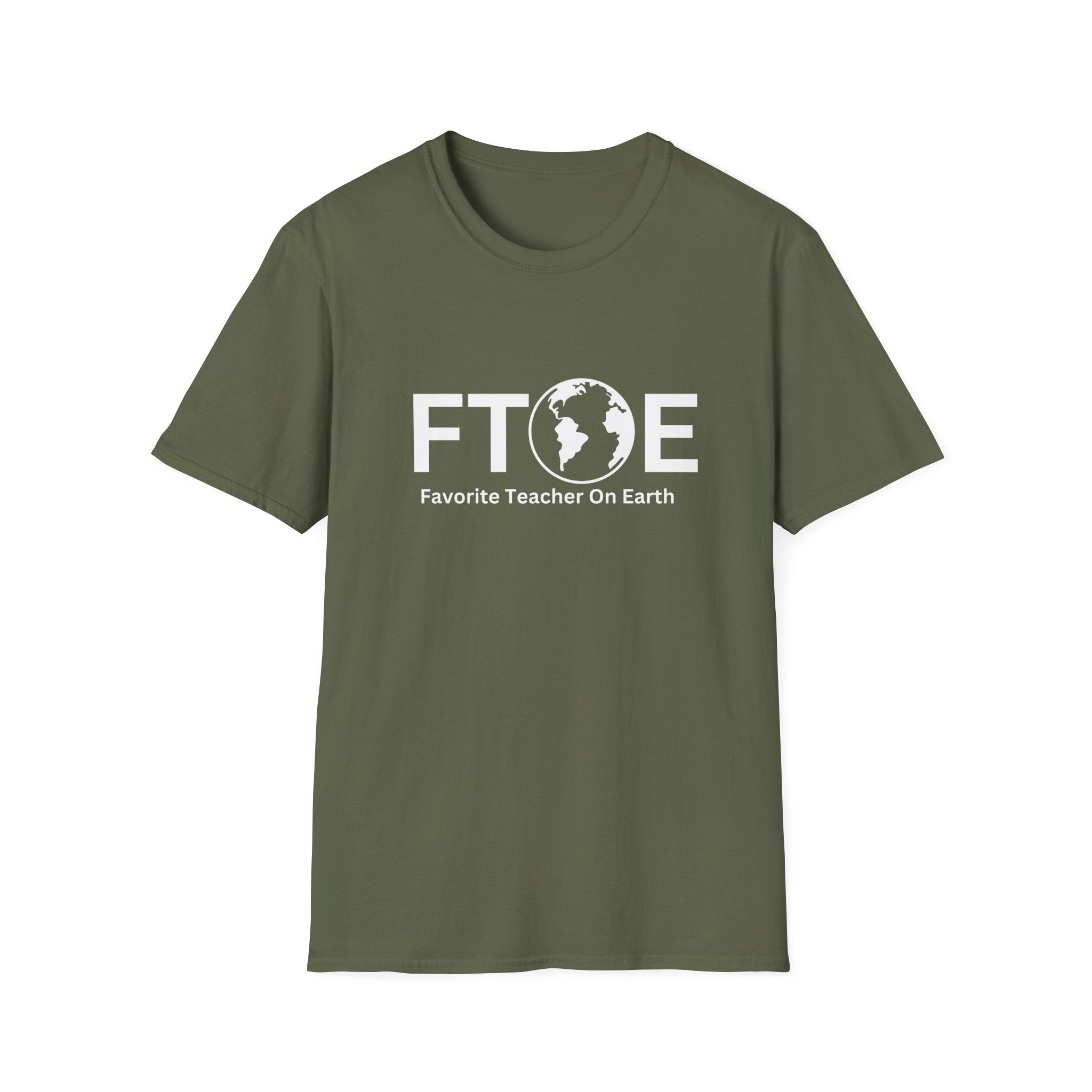 Favorite Teacher On Earth T-Shirt (FTOE) – Customizable Comfort Colors Garment-Dyed Tee