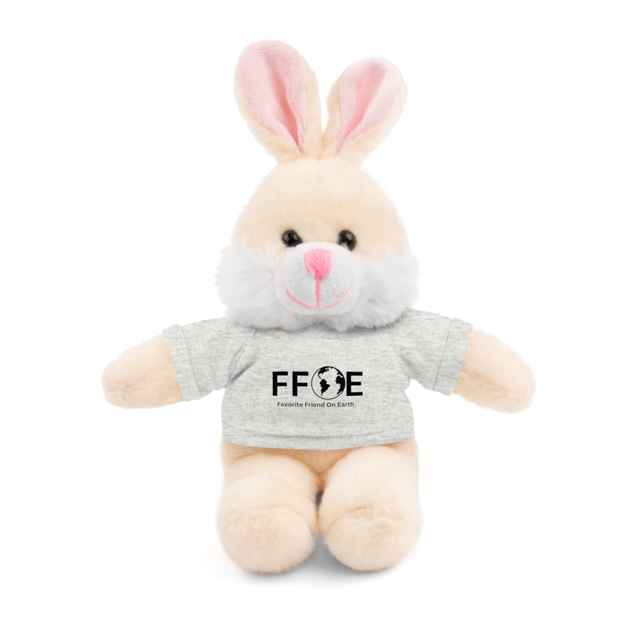 Stuffed Animal Gift – Favorite Friend on Earth (FFOE)– Customizable T-Shirt & Animal