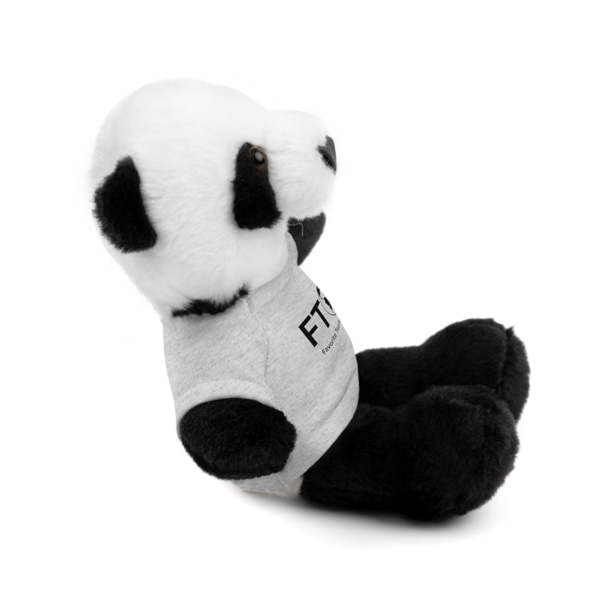 Stuffed Animal Gift – Favorite Teacher on Earth (FTOE) – Customizable T-Shirt & Animal
