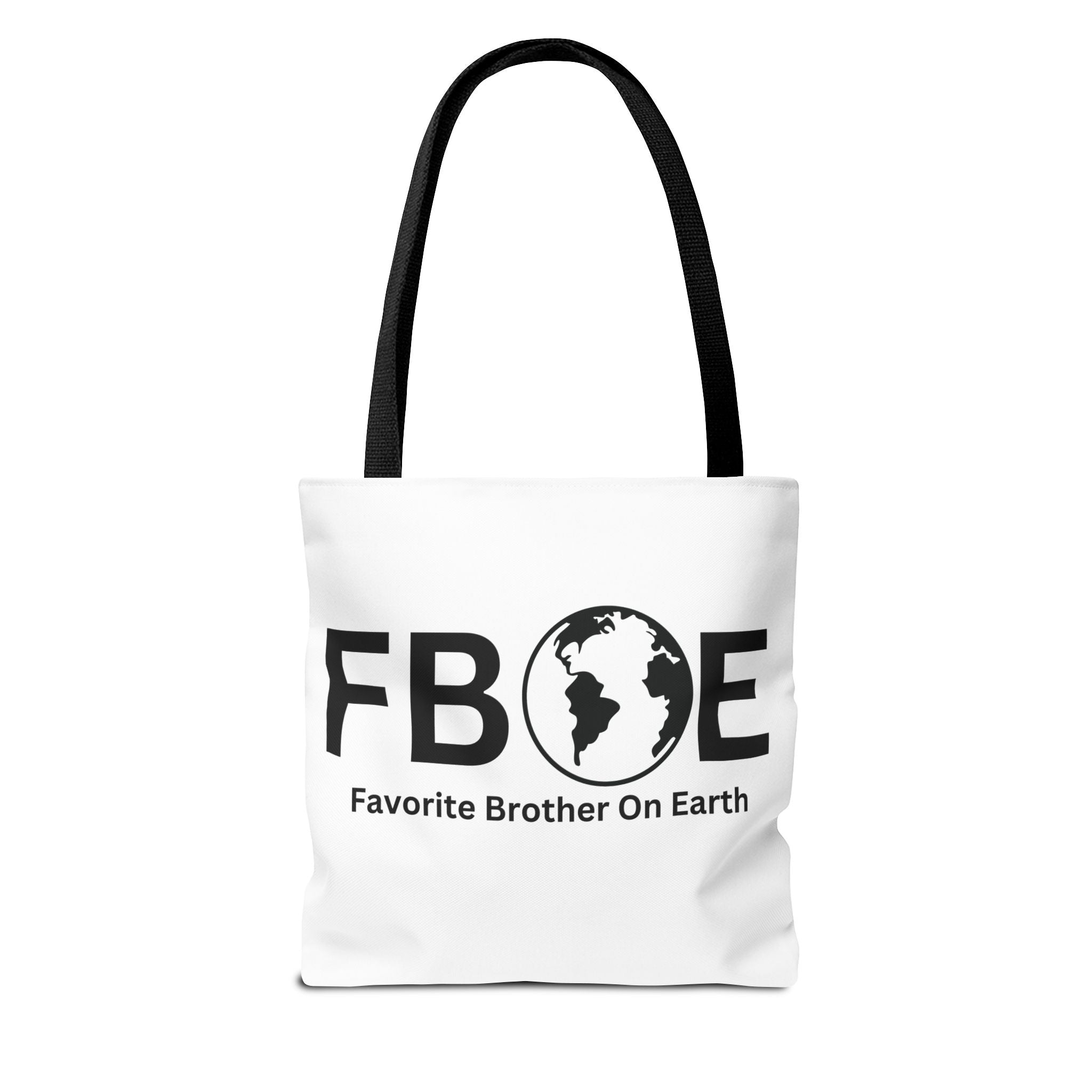 Favorite Brother On Earth (FBOE) Tote Bag - Custom Printed Stylish and Functional Tote