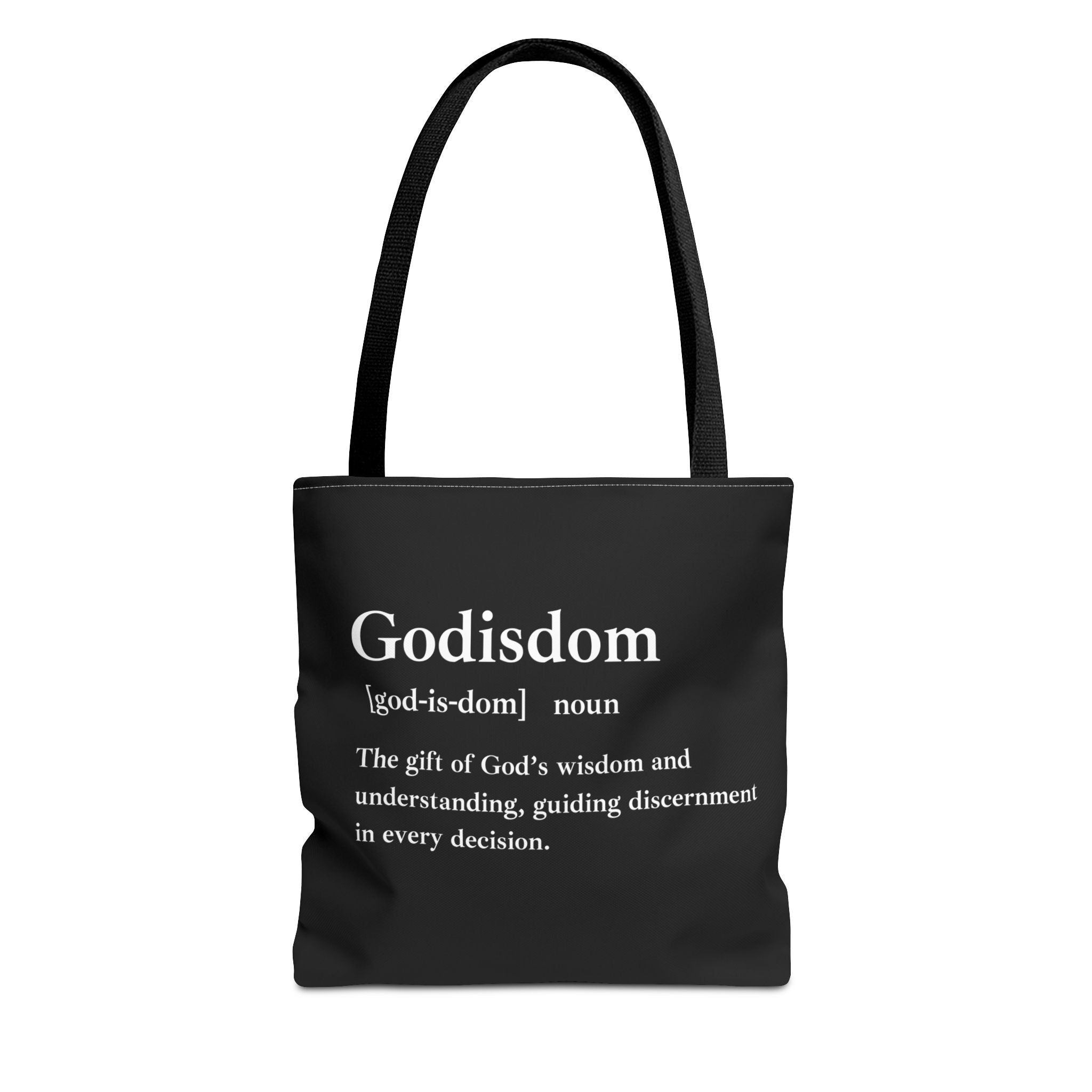Godisdom Tote Bag - Custom Printed Stylish and Functional Tote