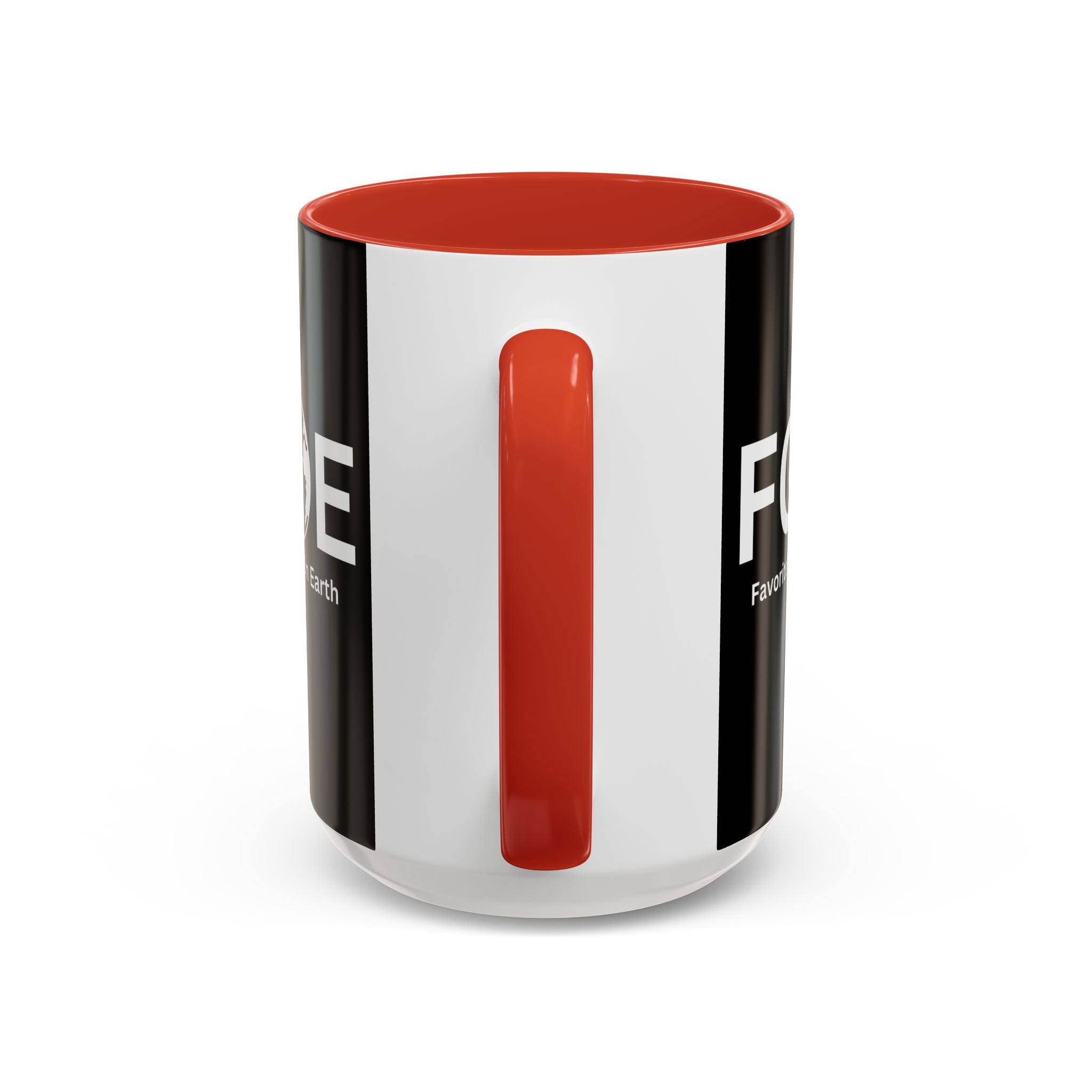 Favorite Grandma On Earth Mug (FGOE) Accent Coffee Mug (11oz, 15oz)