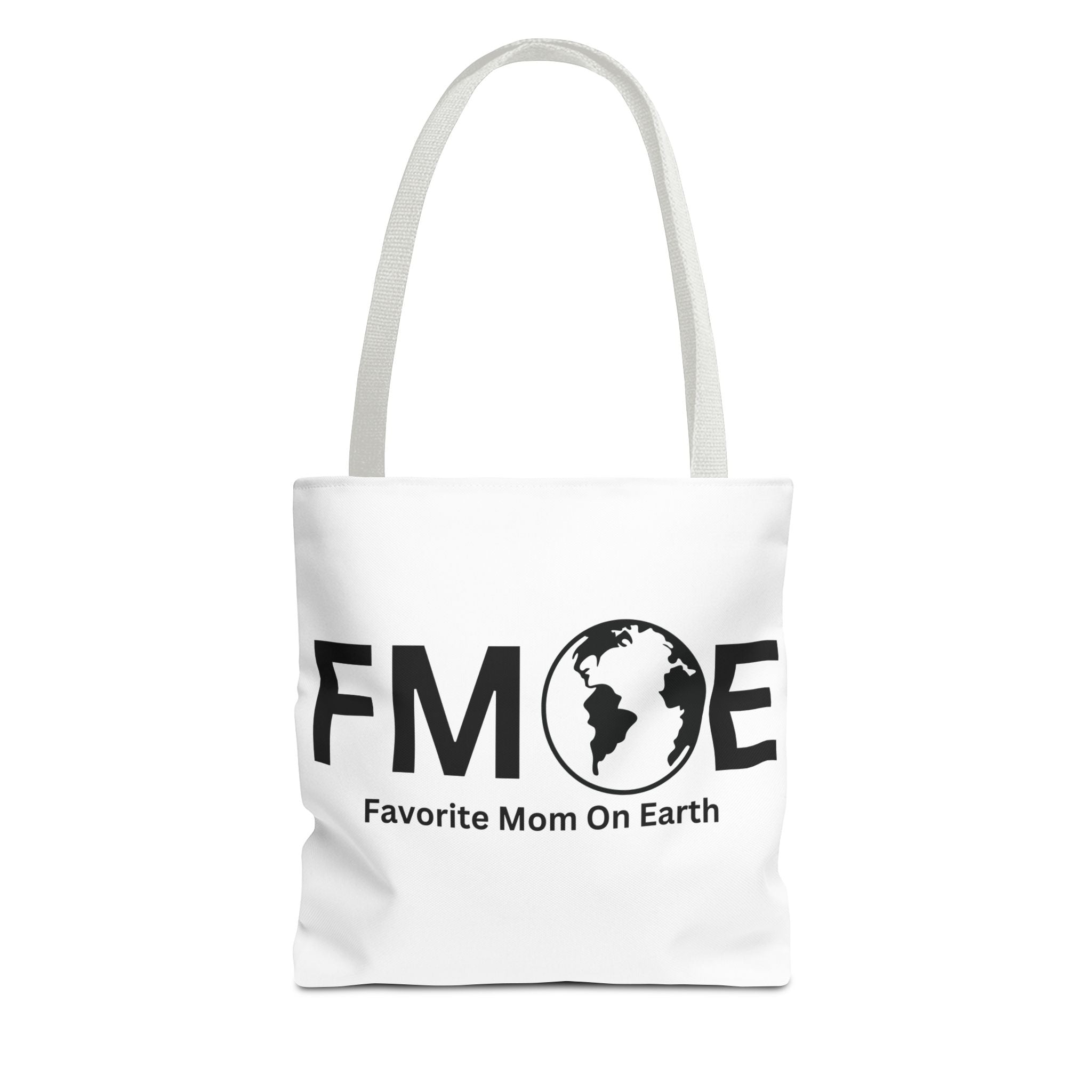 Favorite Mom On Earth (FMOE) Tote Bag- Custom Printed Stylish and Functional Tote