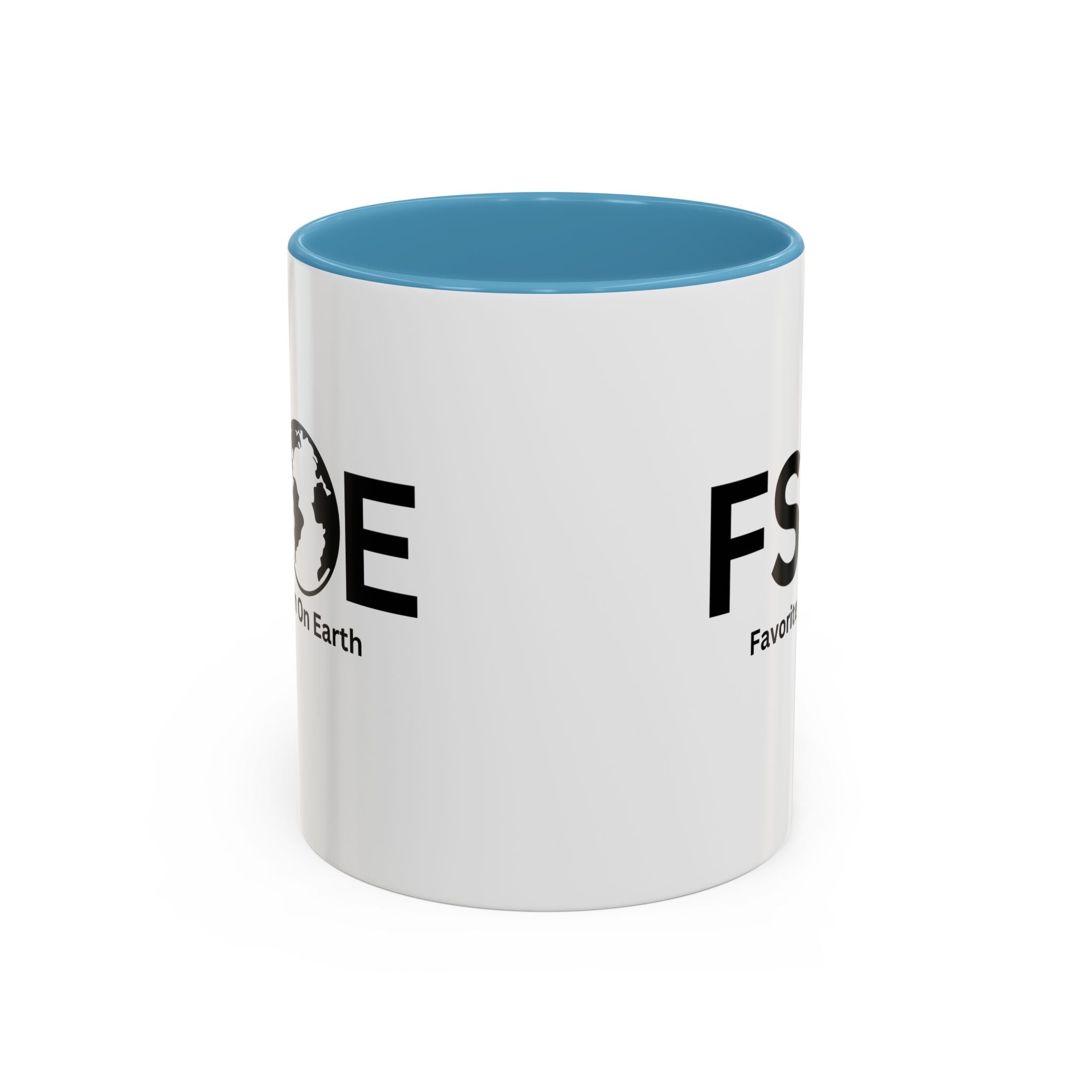 Favorite Son On Earth (FSOE) Accent Coffee Mug (11oz, 15oz)