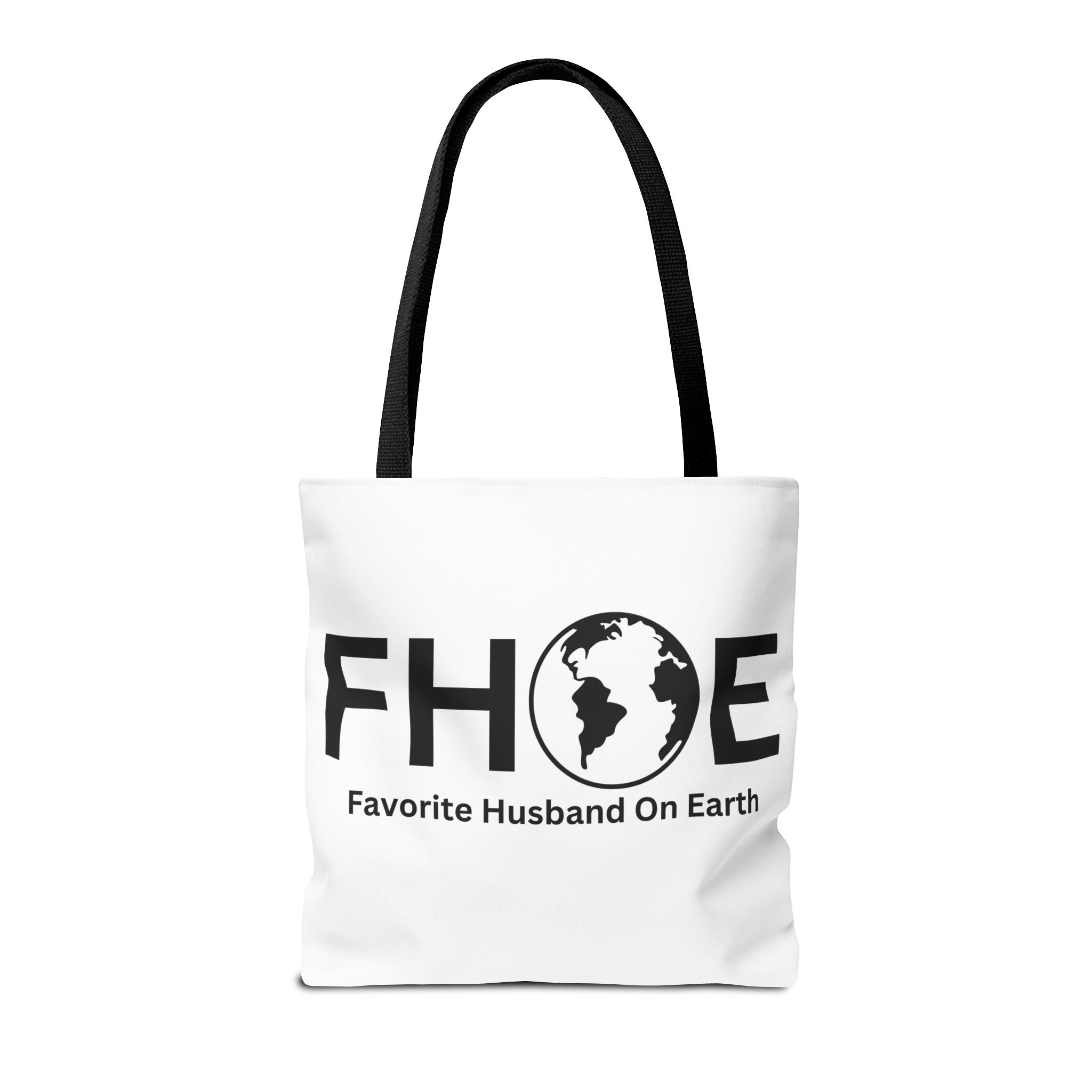 Favorite Husband On Earth (FHOE) Tote Bag - Custom Printed Stylish and Functional Tote