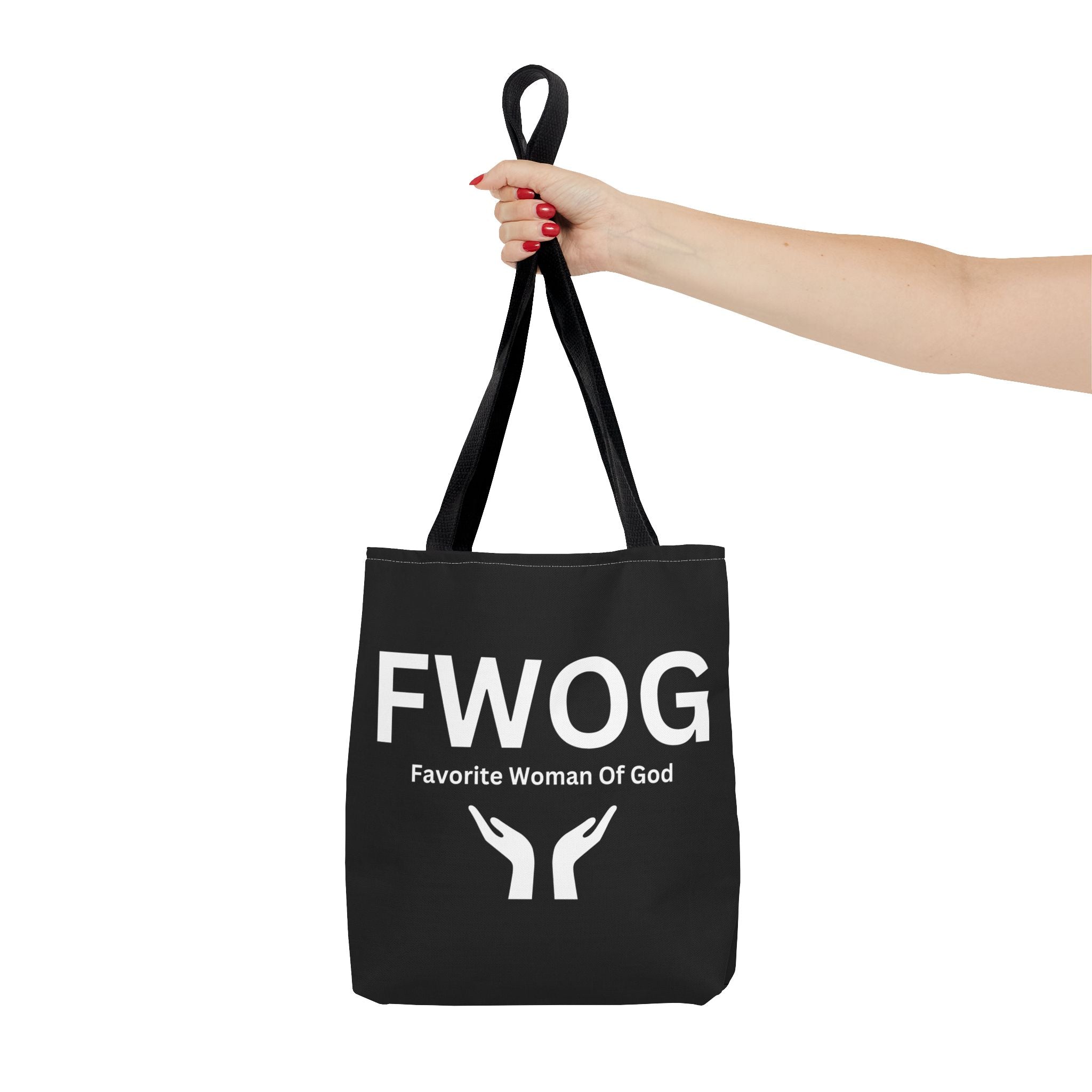 Favorite Woman of God (FWOG) Tote Bag - Custom Printed Stylish and Functional Tote