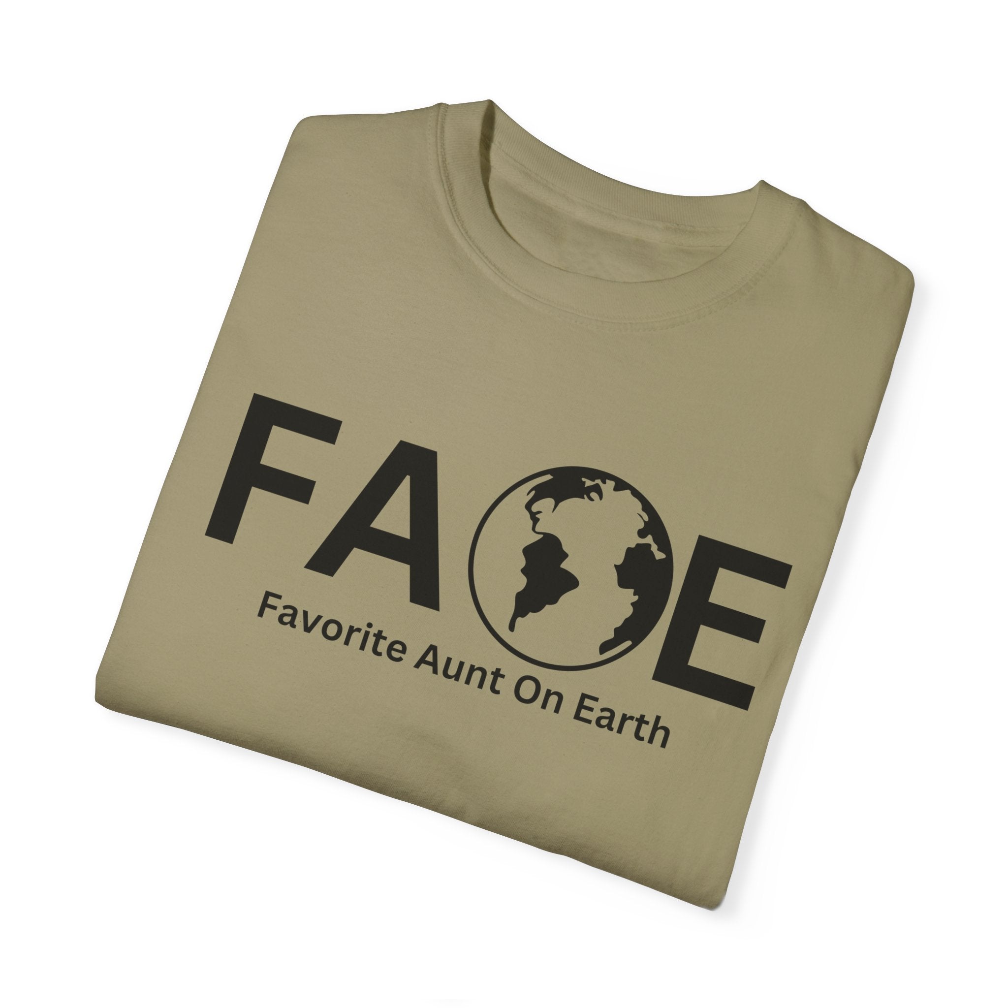 Favorite Aunt On Earth T-Shirt - (FAOE) Logo Tee for Women