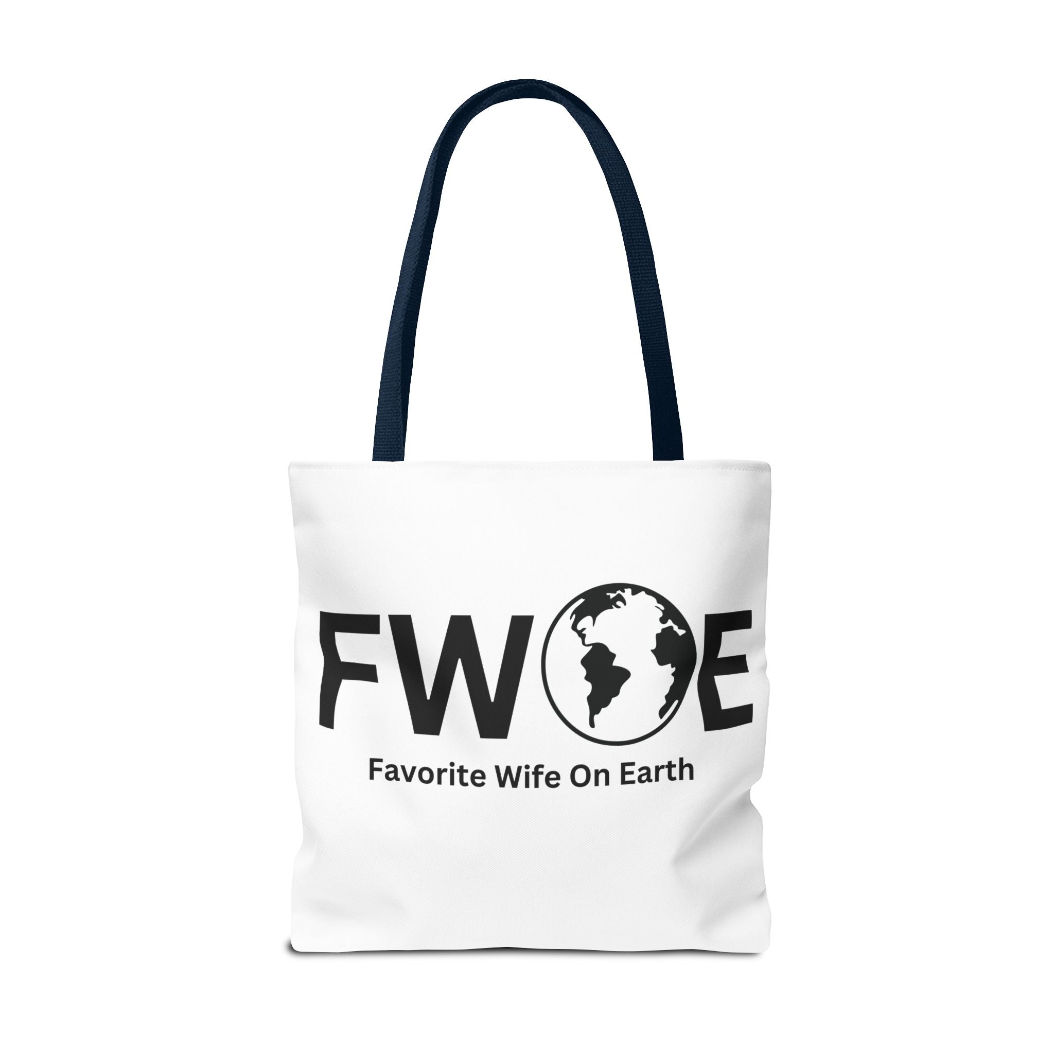 Favorite Wife On Earth (FWOE) Tote Bag - Custom Printed Stylish and Functional Tote