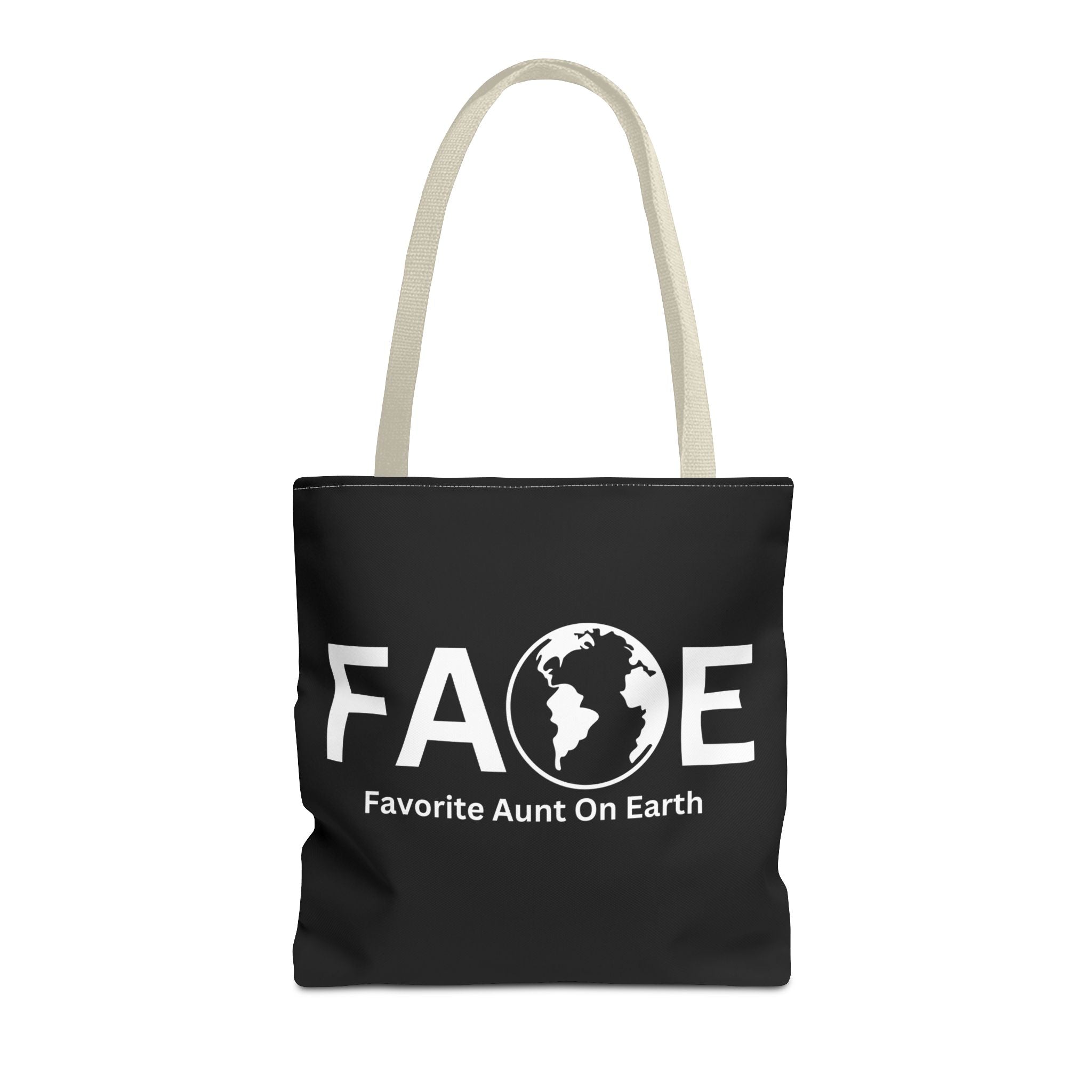 Favorite Aunt On Earth (FAOE) Tote Bag - Custom Printed Stylish and Functional Tote