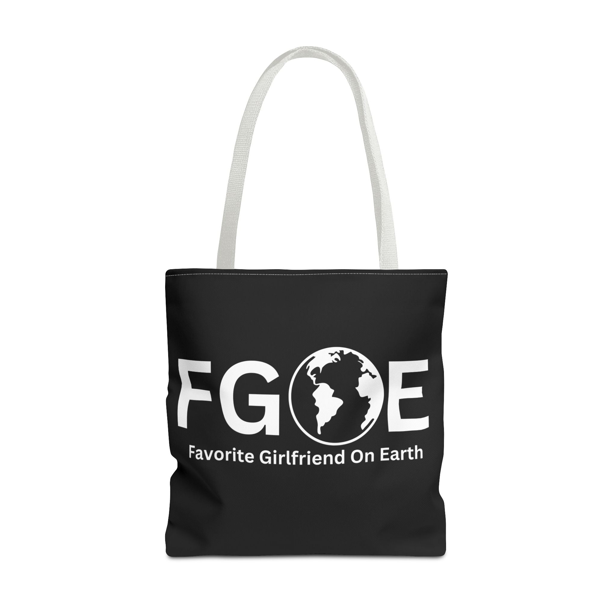 Favorite Girlfriend On Earth (FGOE) Tote Bag - Custom Printed Stylish and Functional Tote