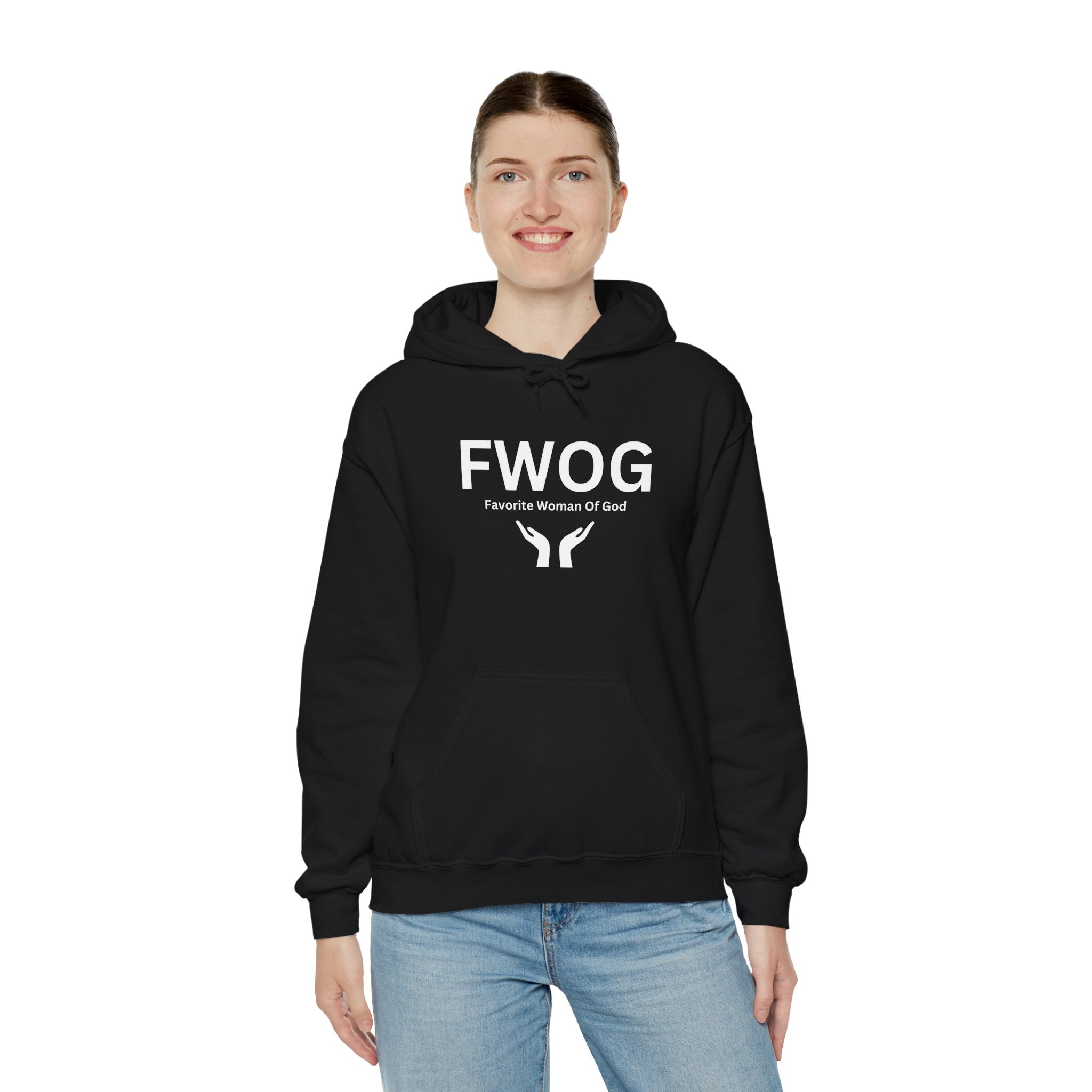 Favorite Woman of God (FWOG) Unisex Heavy Blend™ Hooded Sweatshirt