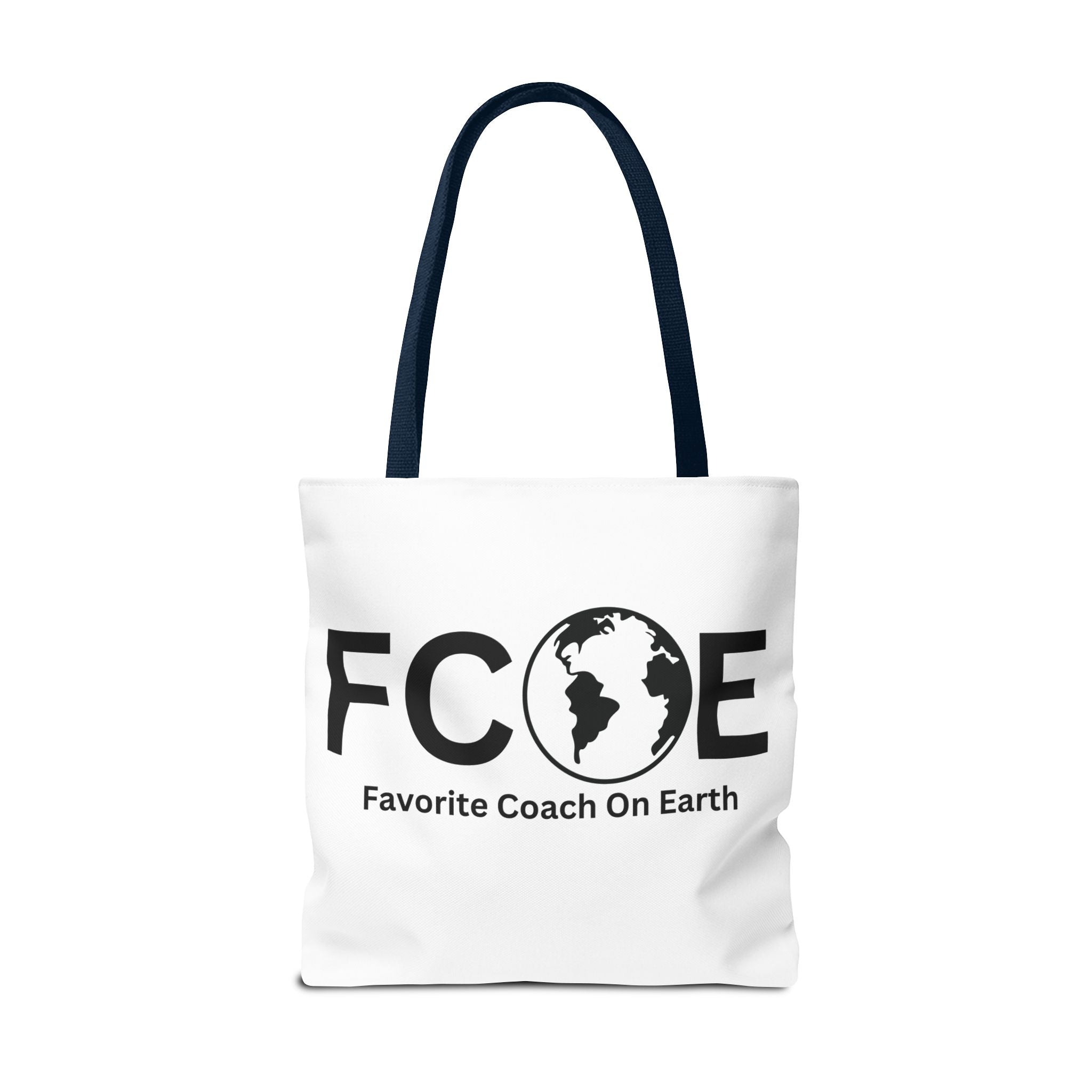 Favorite Coach On Earth (FCOE) Tote Bag - Custom Printed Stylish and Functional Tote
