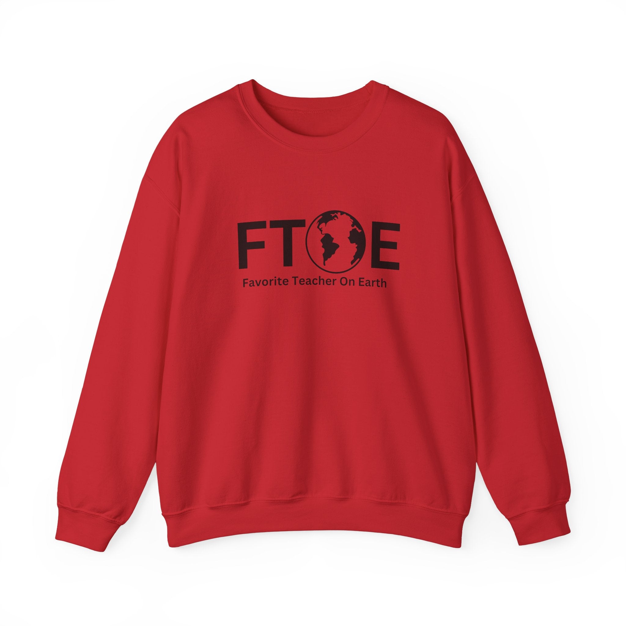 Favorite Teacher On Earth (FTOE) - Unisex Heavy Blend Crewneck Sweatshirt