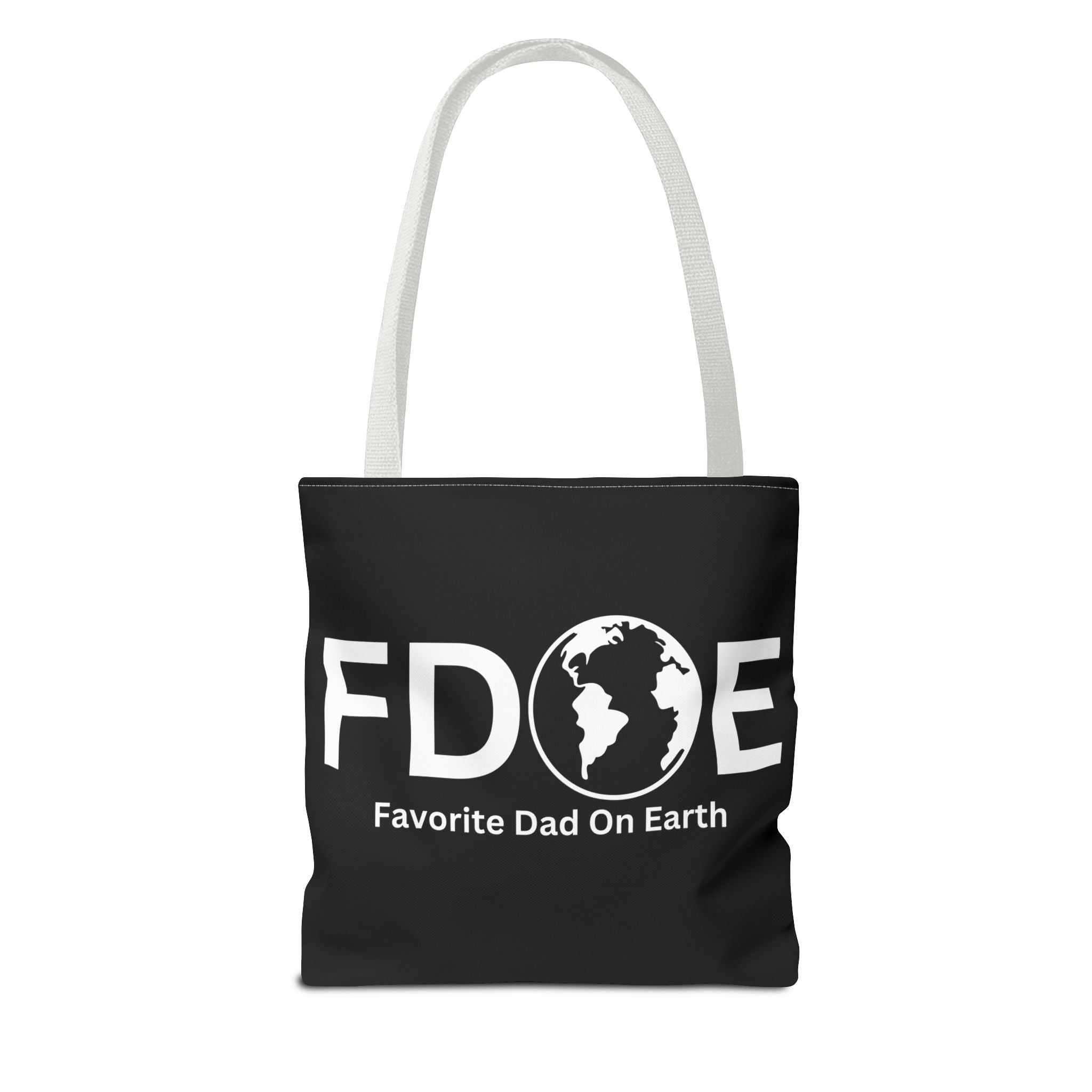 Favorite Dad On Earth (FDOE) Tote Bag- Custom Printed Stylish and Functional Tote