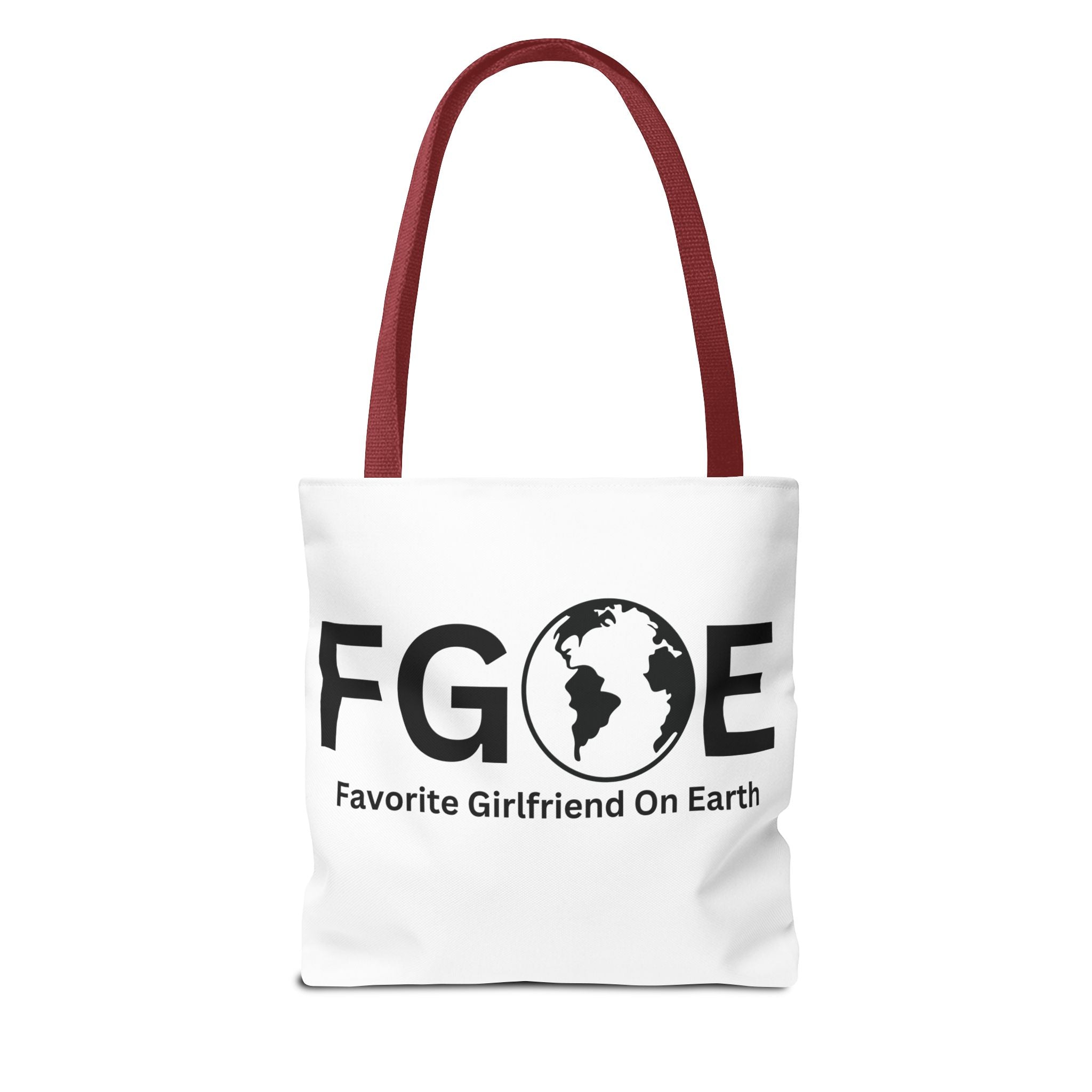 Favorite Girlfriend On Earth (FGOE) Tote Bag - Custom Printed Stylish and Functional Tote