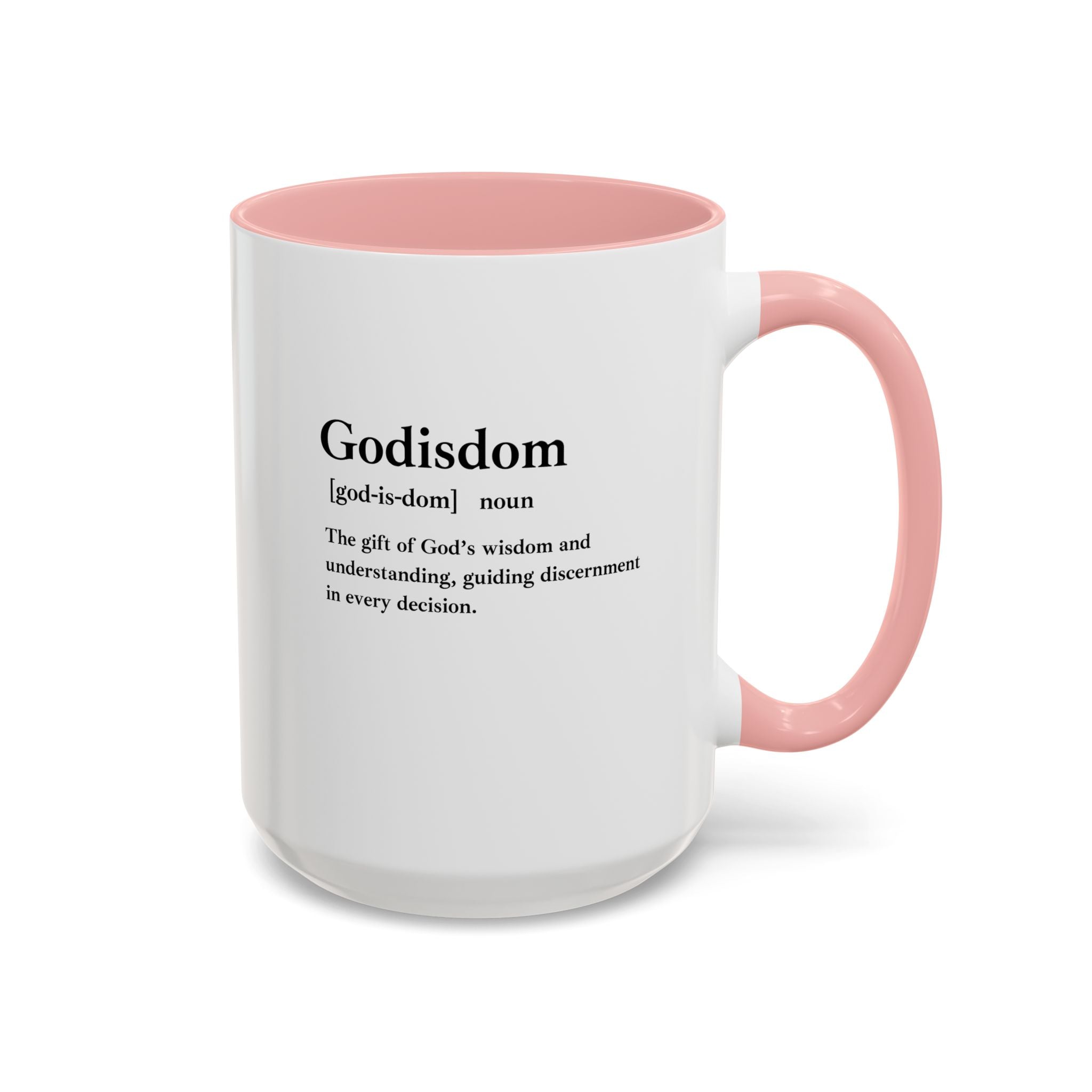 Godisdom Accent Coffee Mug (11oz, 15oz)