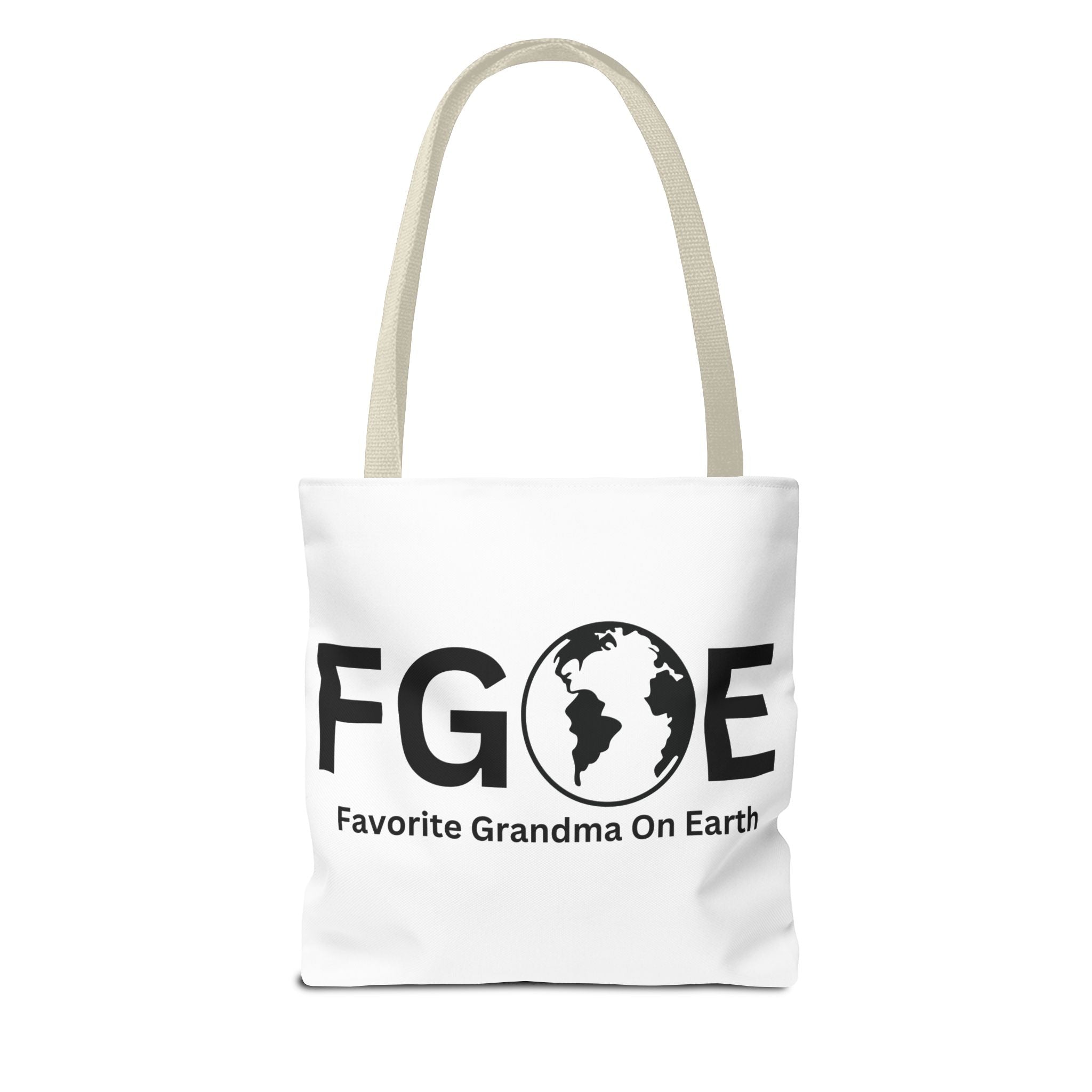 Favorite Grandma On Earth (FGOE) Tote Bag - Custom Printed Stylish and Functional Tote