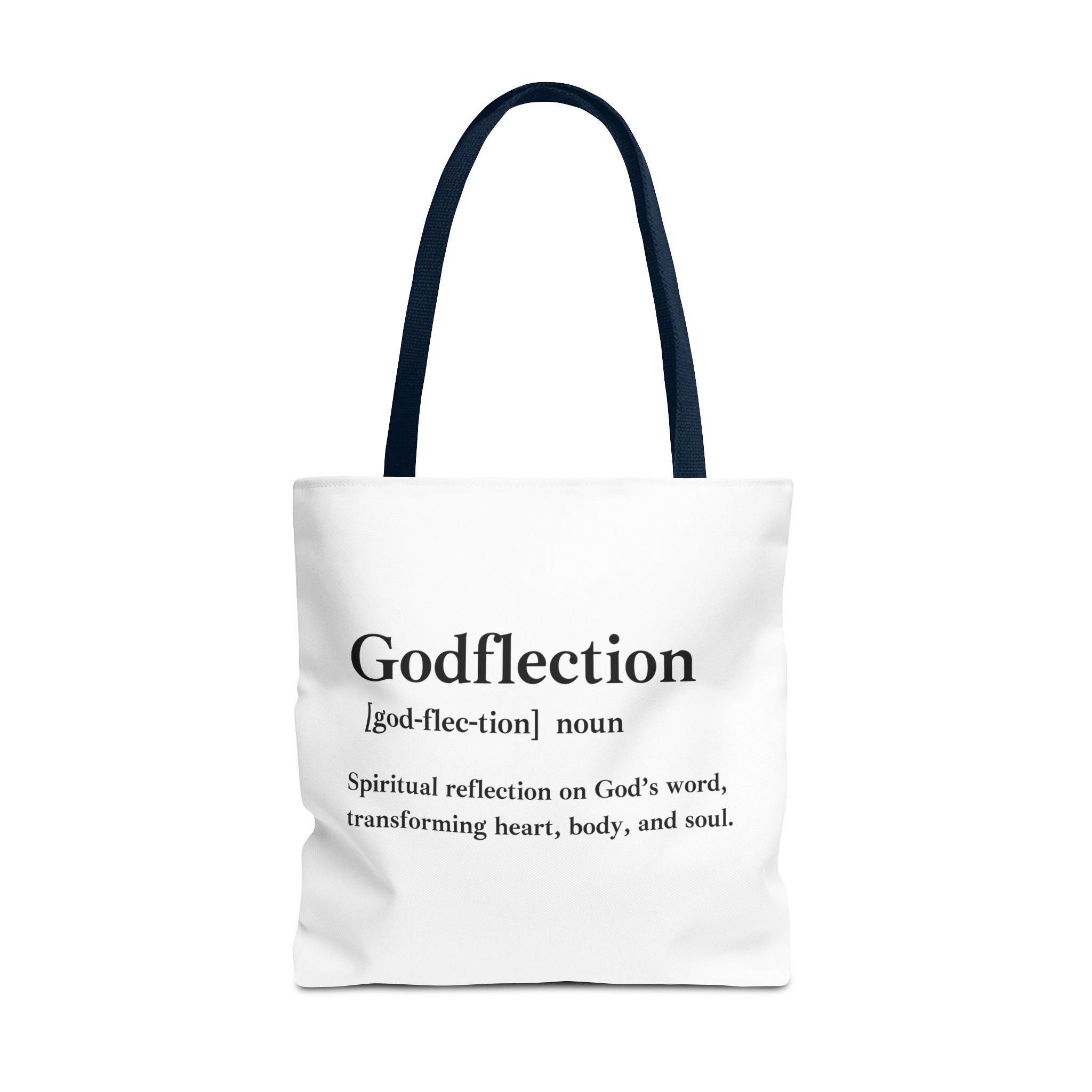 Godflection Tote Bag - Custom Printed Stylish and Functional Tote